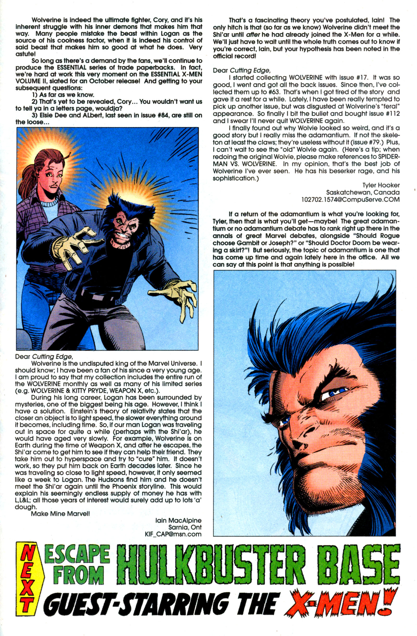 Read online Wolverine (1988) comic -  Issue #-1 - 25