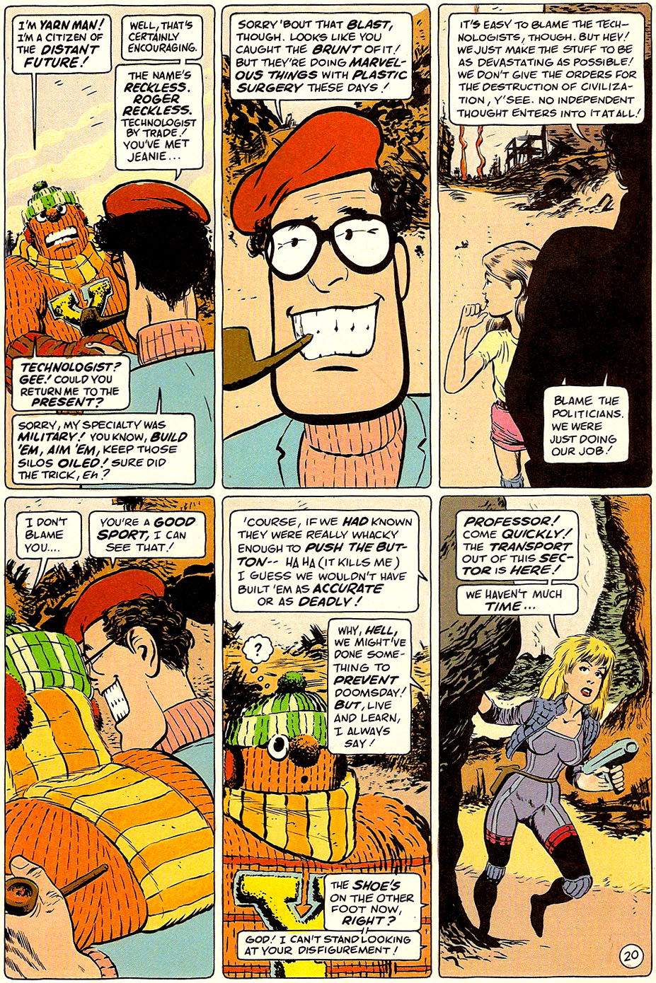 Read online Megaton Man comic -  Issue #3 - 22