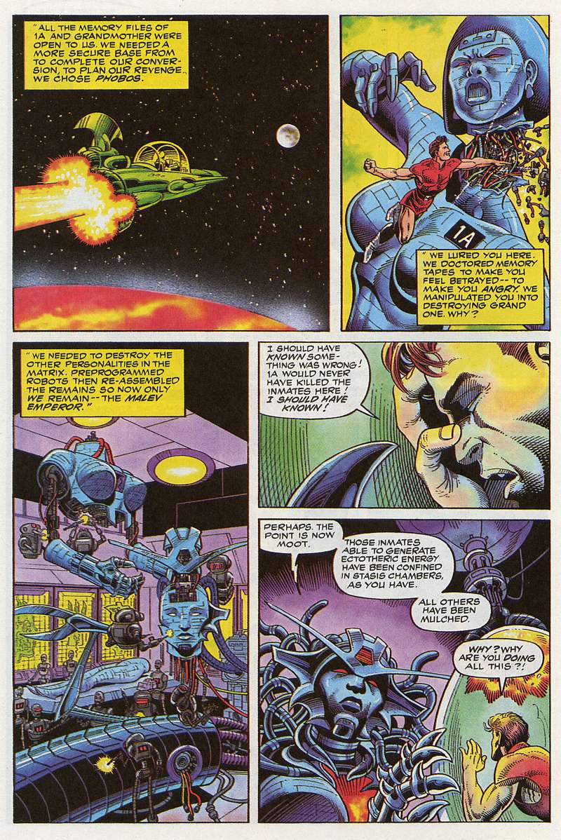 Read online Magnus Robot Fighter (1991) comic -  Issue #21 - 20