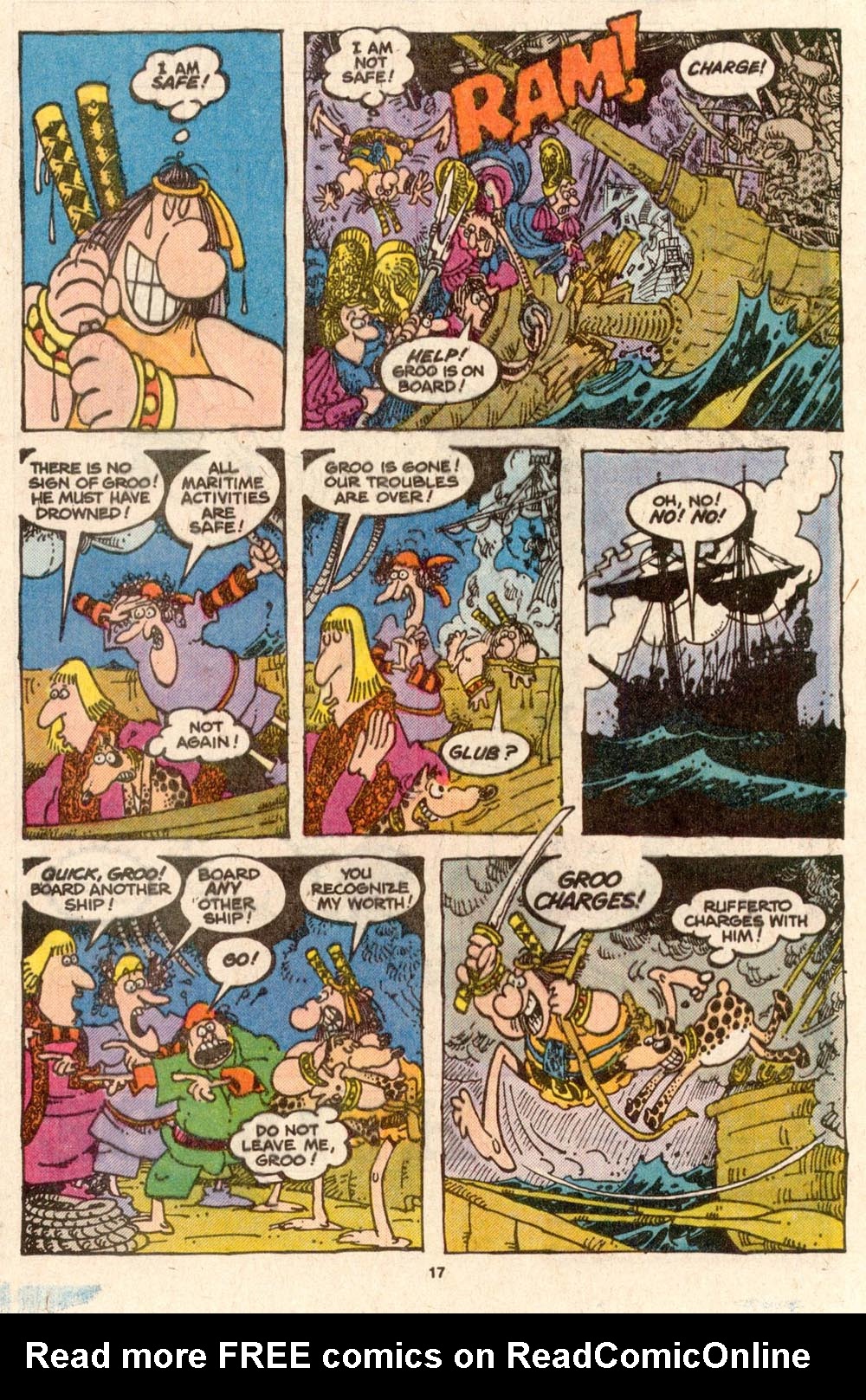 Read online Sergio Aragonés Groo the Wanderer comic -  Issue #54 - 17
