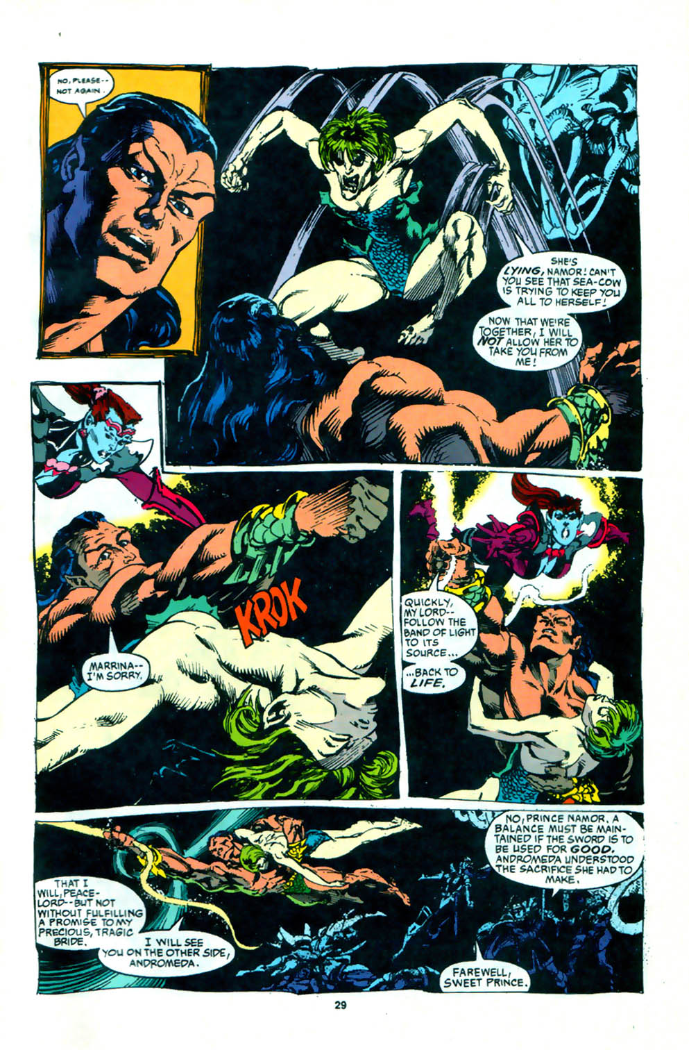 Read online Namor, The Sub-Mariner comic -  Issue #61 - 21