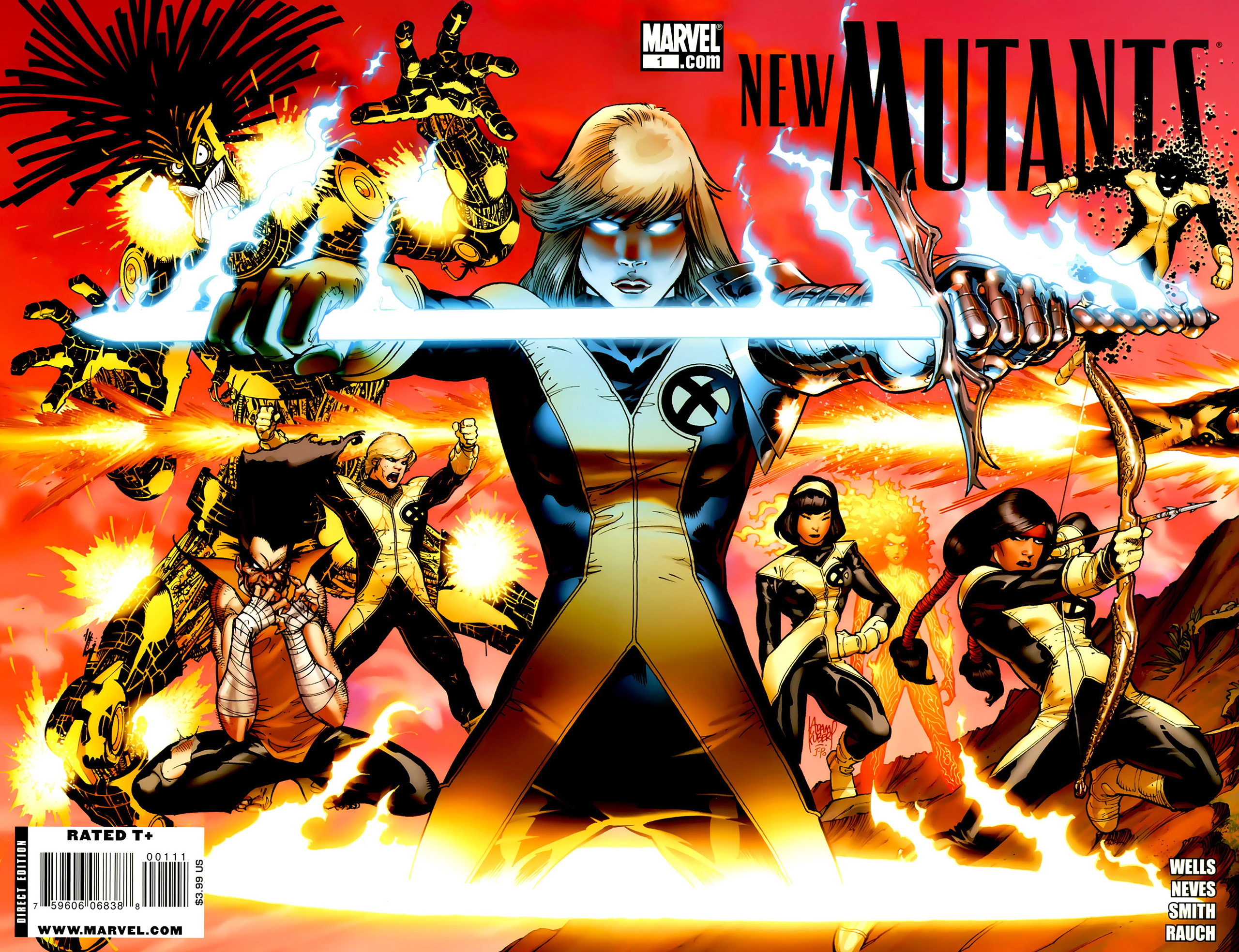 Read online New Mutants (2009) comic -  Issue #1 - 1