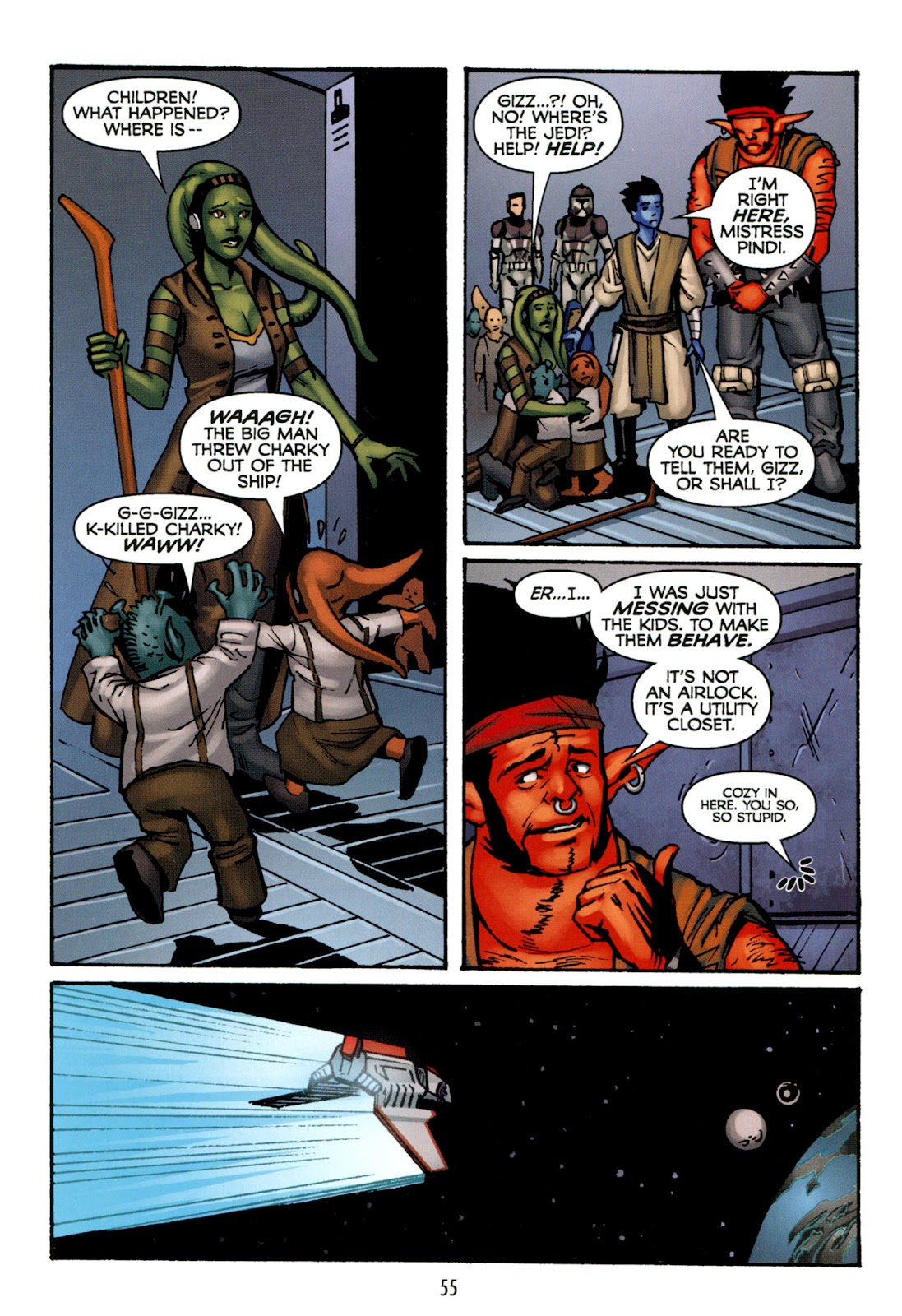 Star Wars: The Clone Wars - Strange Allies issue Full - Page 56