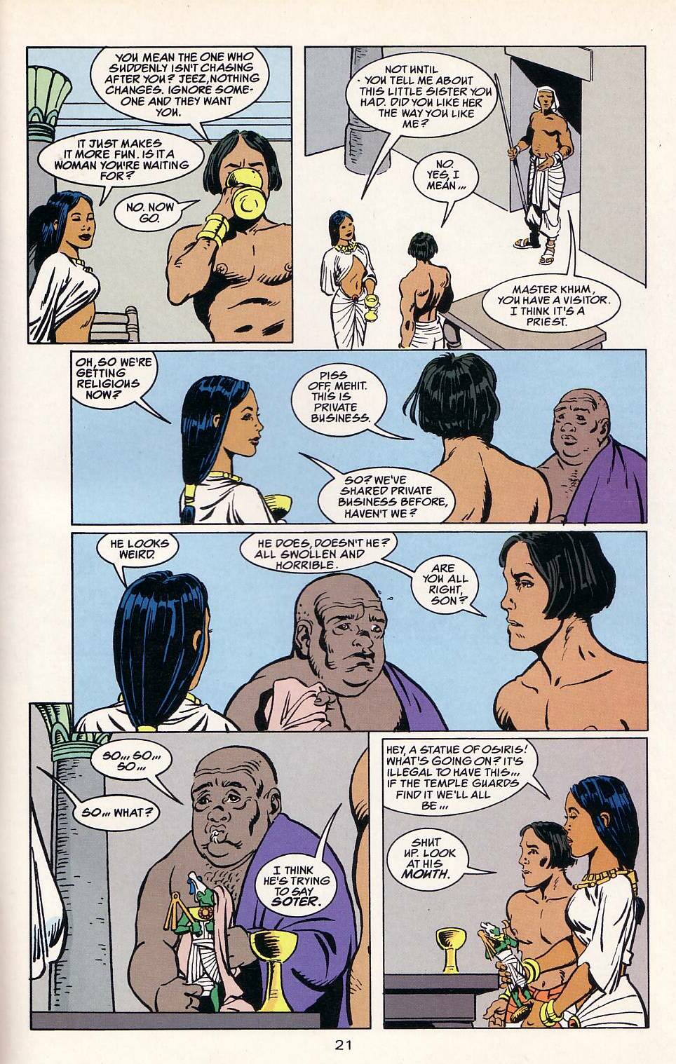 Read online Egypt comic -  Issue #4 - 23