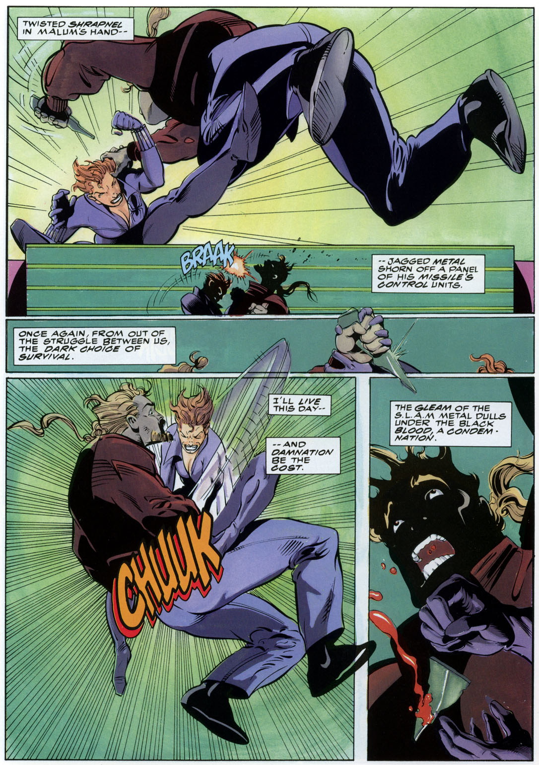 Read online Marvel Graphic Novel comic -  Issue #74 - Punisher & Black Widow - Spinning Doomsday's Web - 48