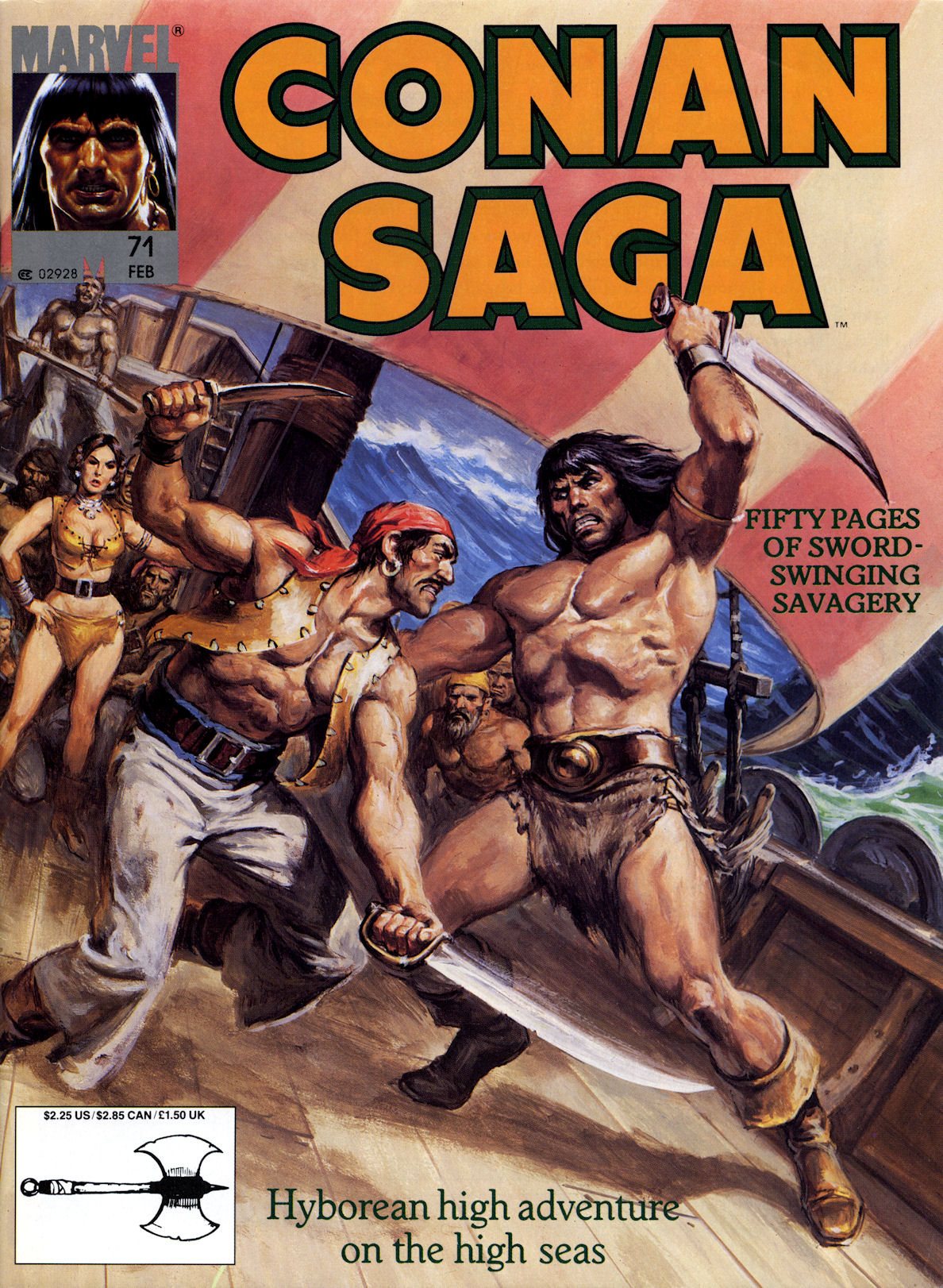 Read online Conan Saga comic -  Issue #71 - 1