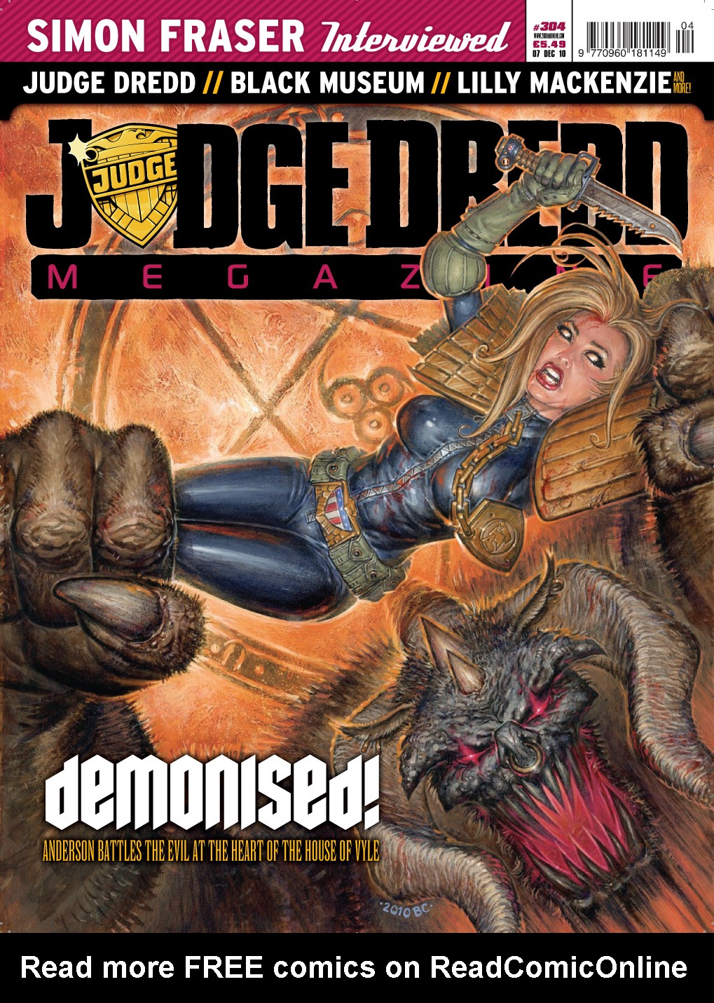 Read online Judge Dredd Megazine (Vol. 5) comic -  Issue #304 - 1