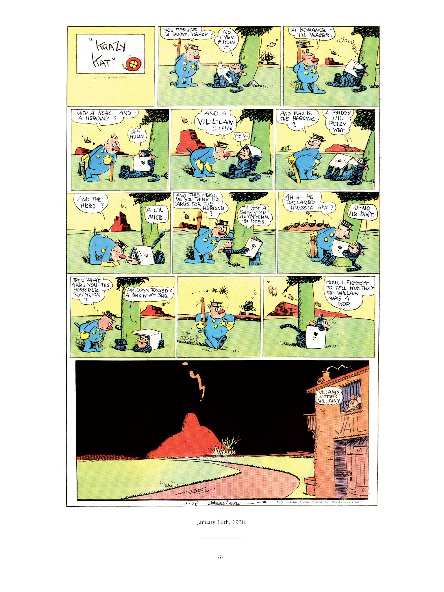 Read online Krazy & Ignatz comic -  Issue # TPB 10 - 65