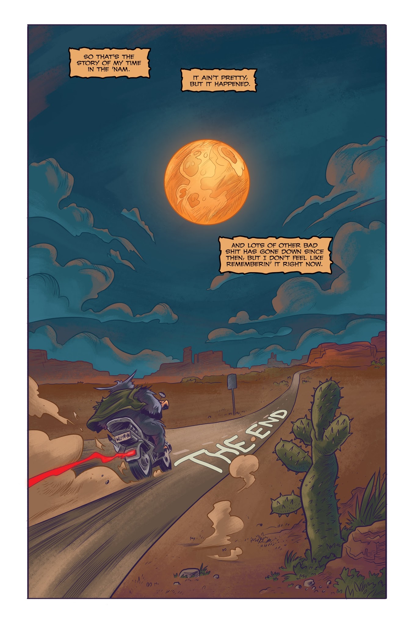 Read online 'Namwolf comic -  Issue #4 - 26
