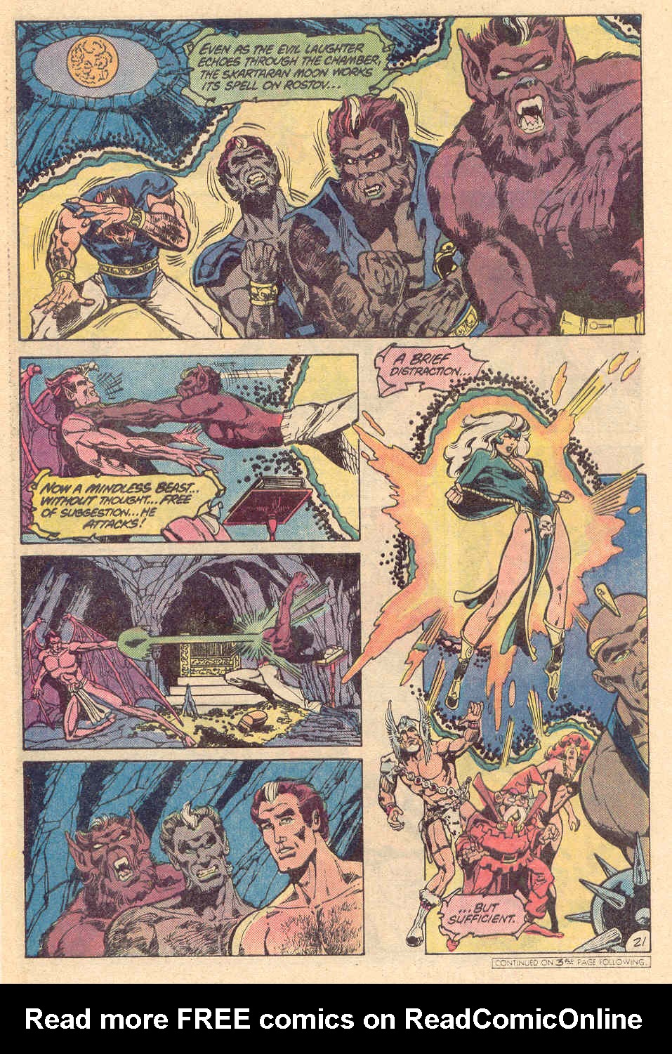 Read online Warlord (1976) comic -  Issue #66 - 21