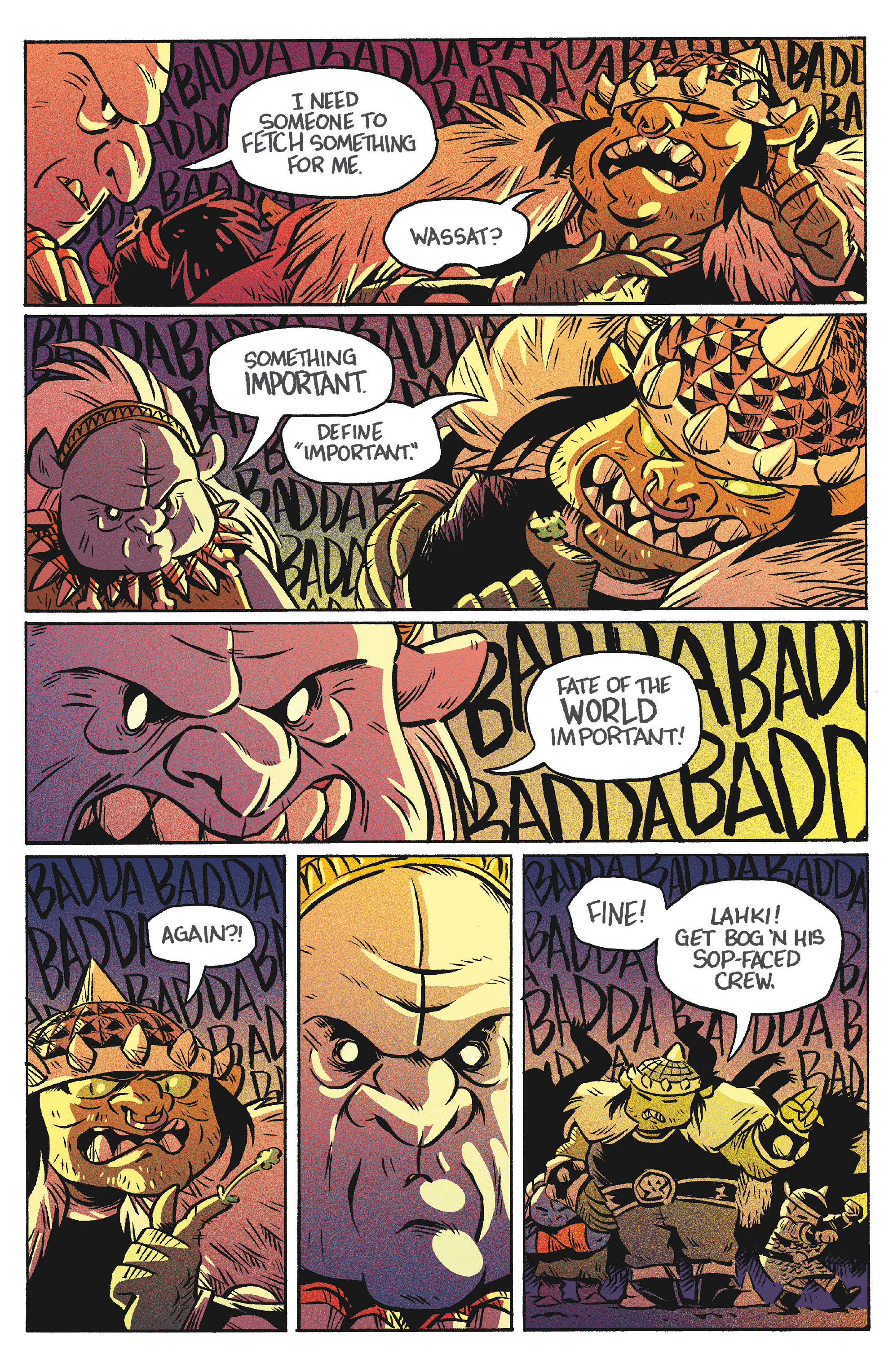 Read online ORCS! comic -  Issue #4 - 14