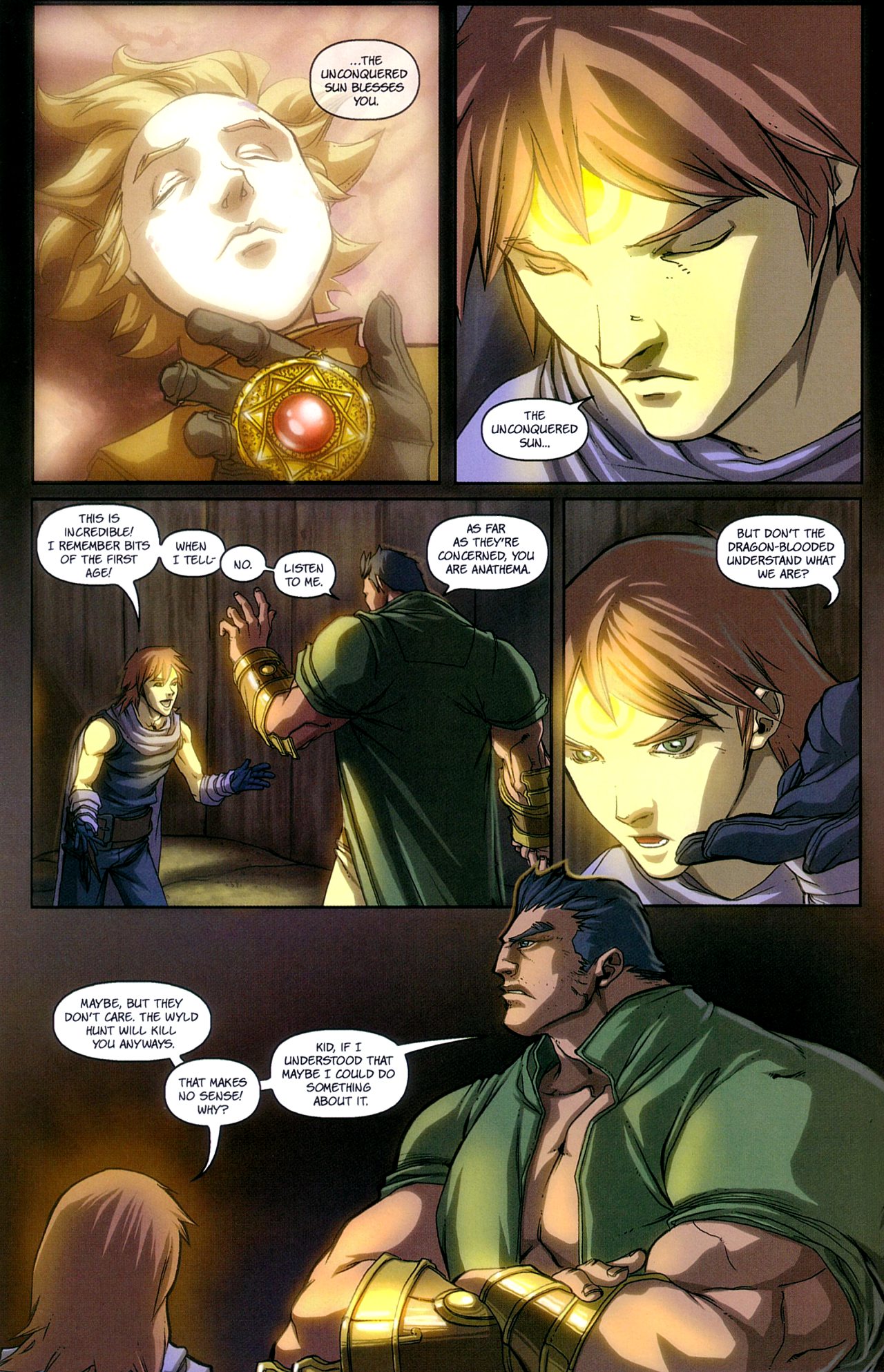 Read online Exalted comic -  Issue #1 - 17