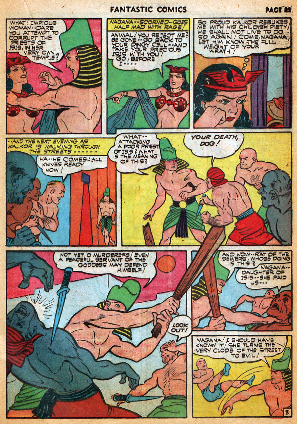 Read online Fantastic Comics comic -  Issue #22 - 25