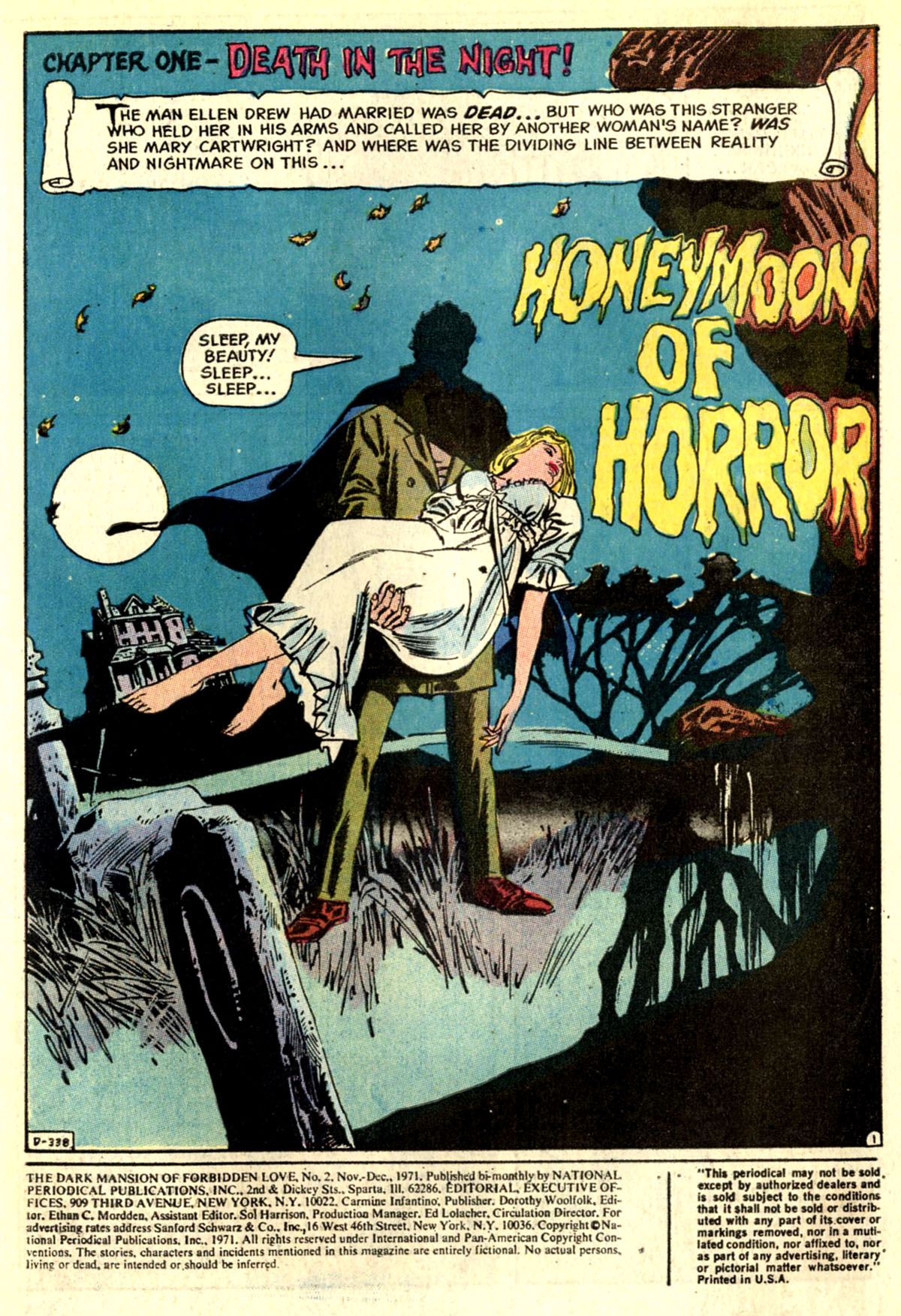 Read online The Dark Mansion of Forbidden Love comic -  Issue #2 - 3