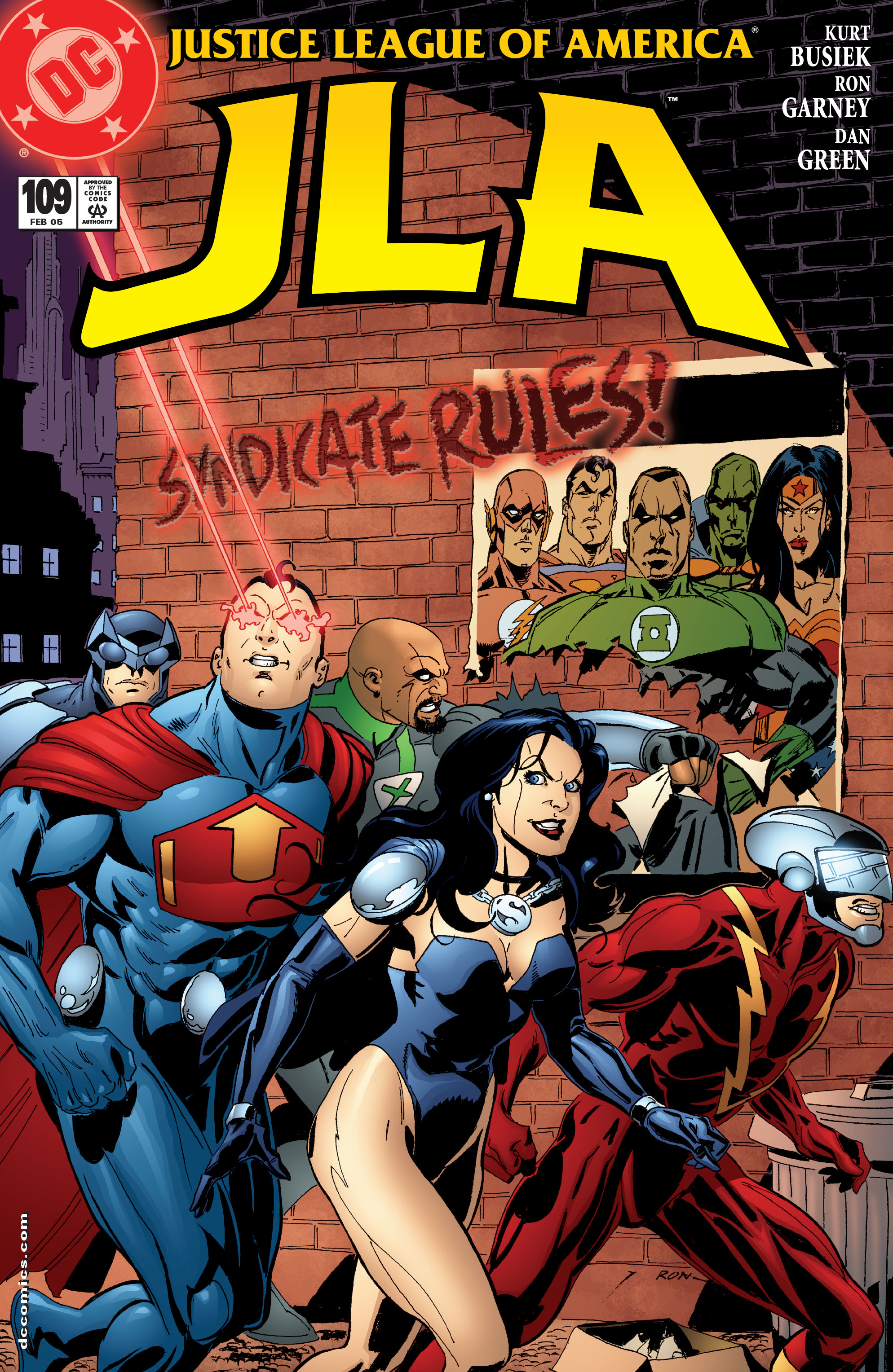Read online JLA (1997) comic -  Issue #109 - 1