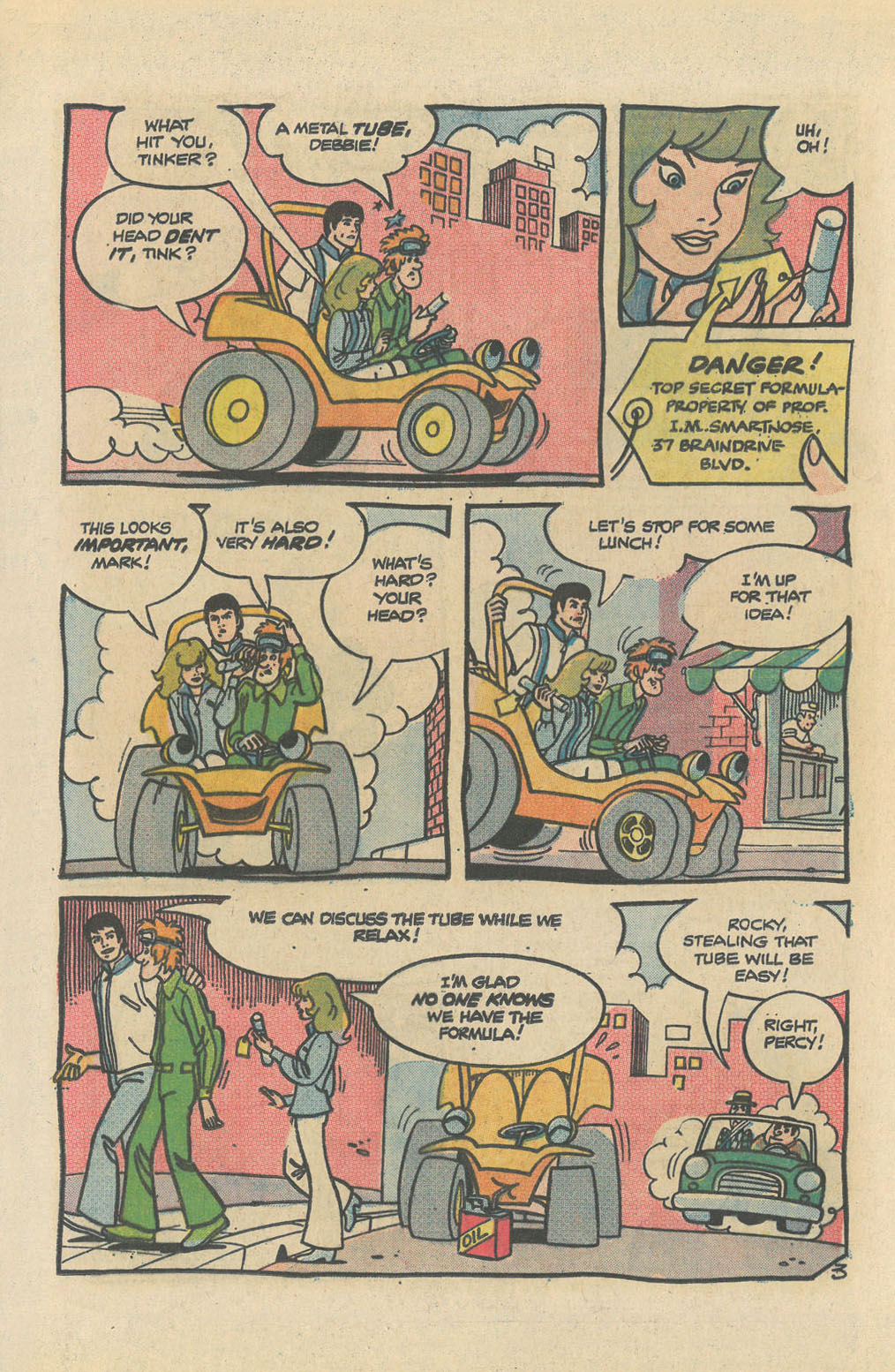 Read online Speed Buggy comic -  Issue #7 - 19