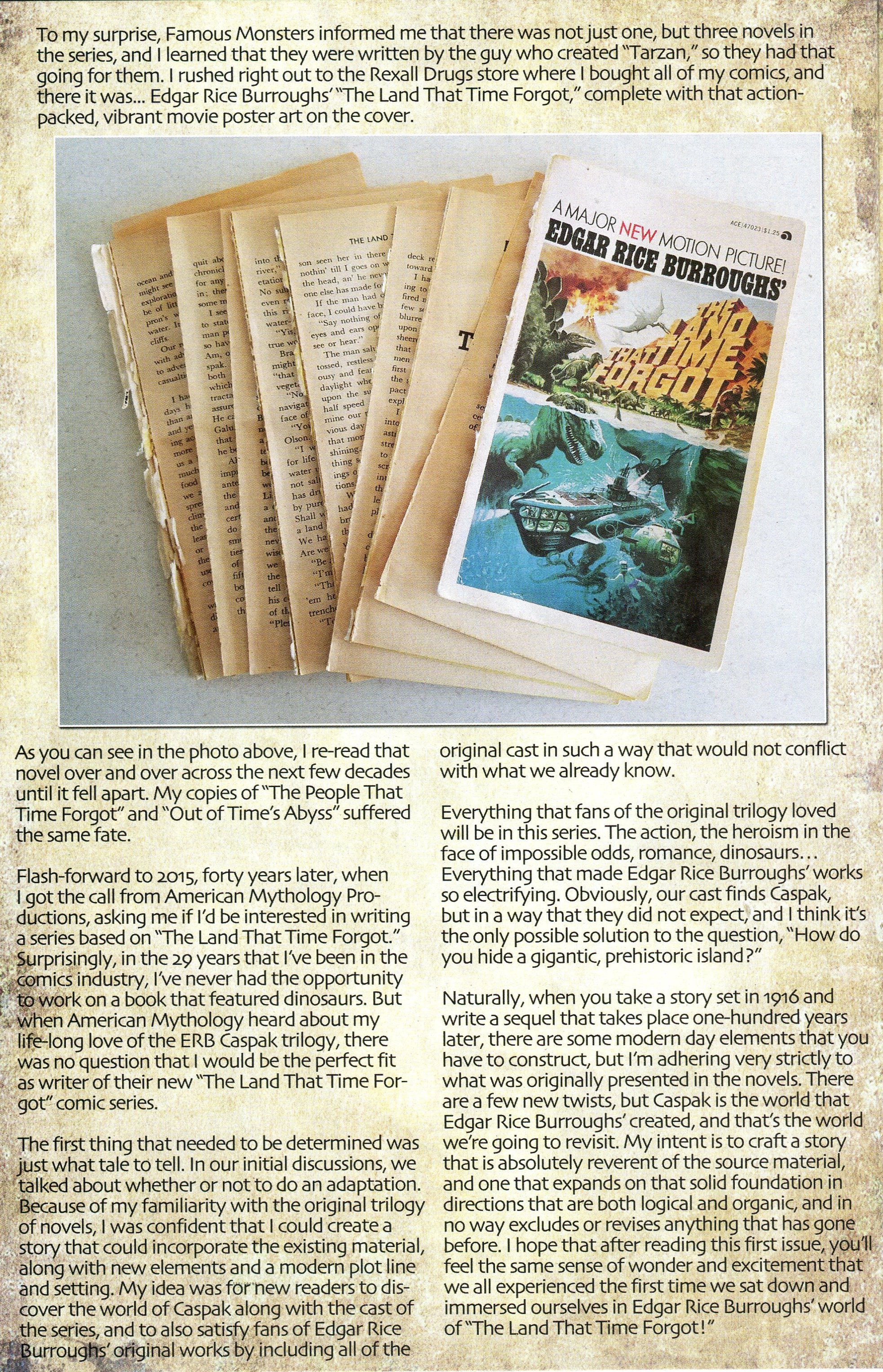 Read online Edgar Rice Burroughs The Land That Time Forgot comic -  Issue #1 - 26
