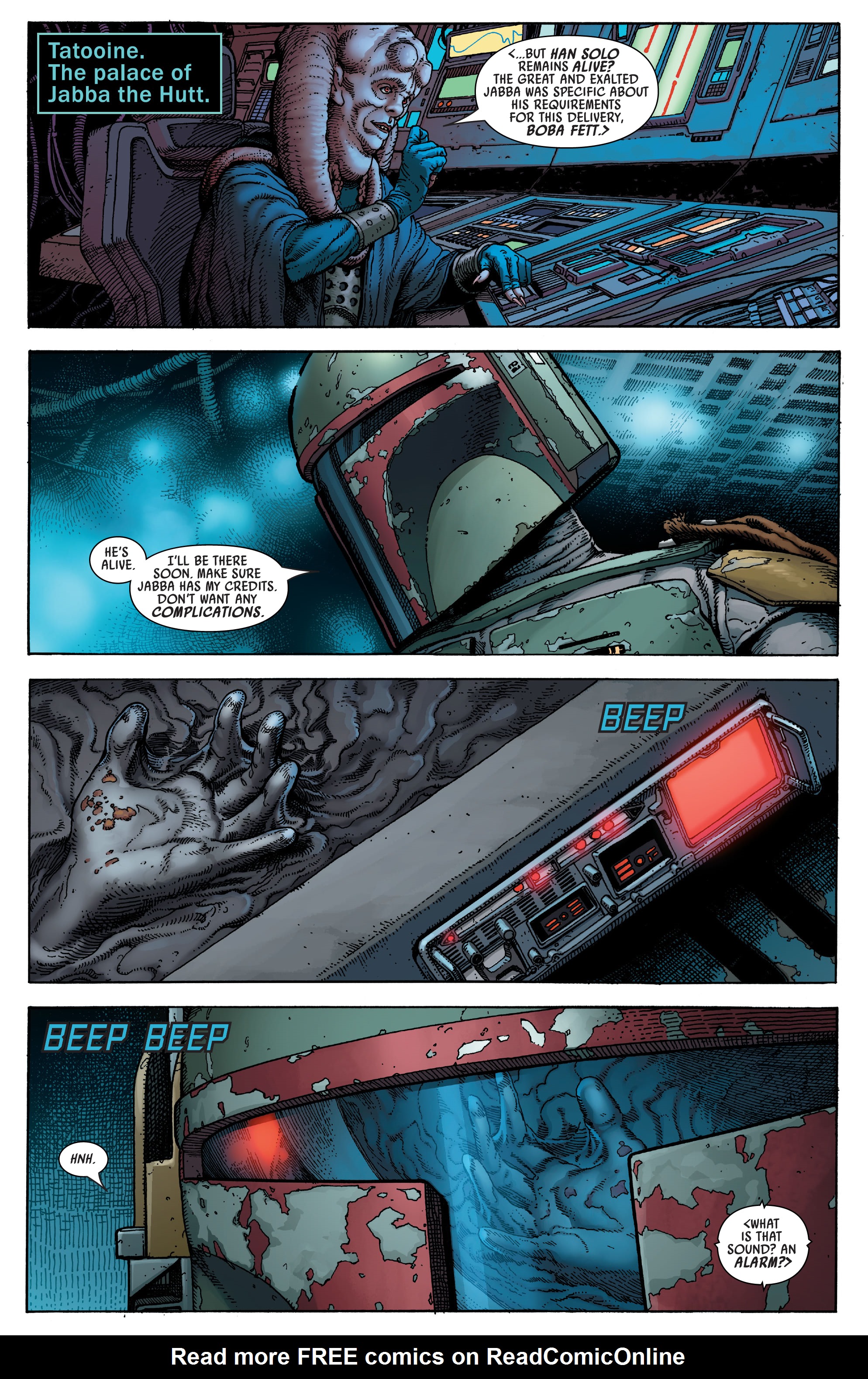Read online Star Wars: War Of The Bounty Hunters Alpha comic -  Issue # _Director’s Cut - 4