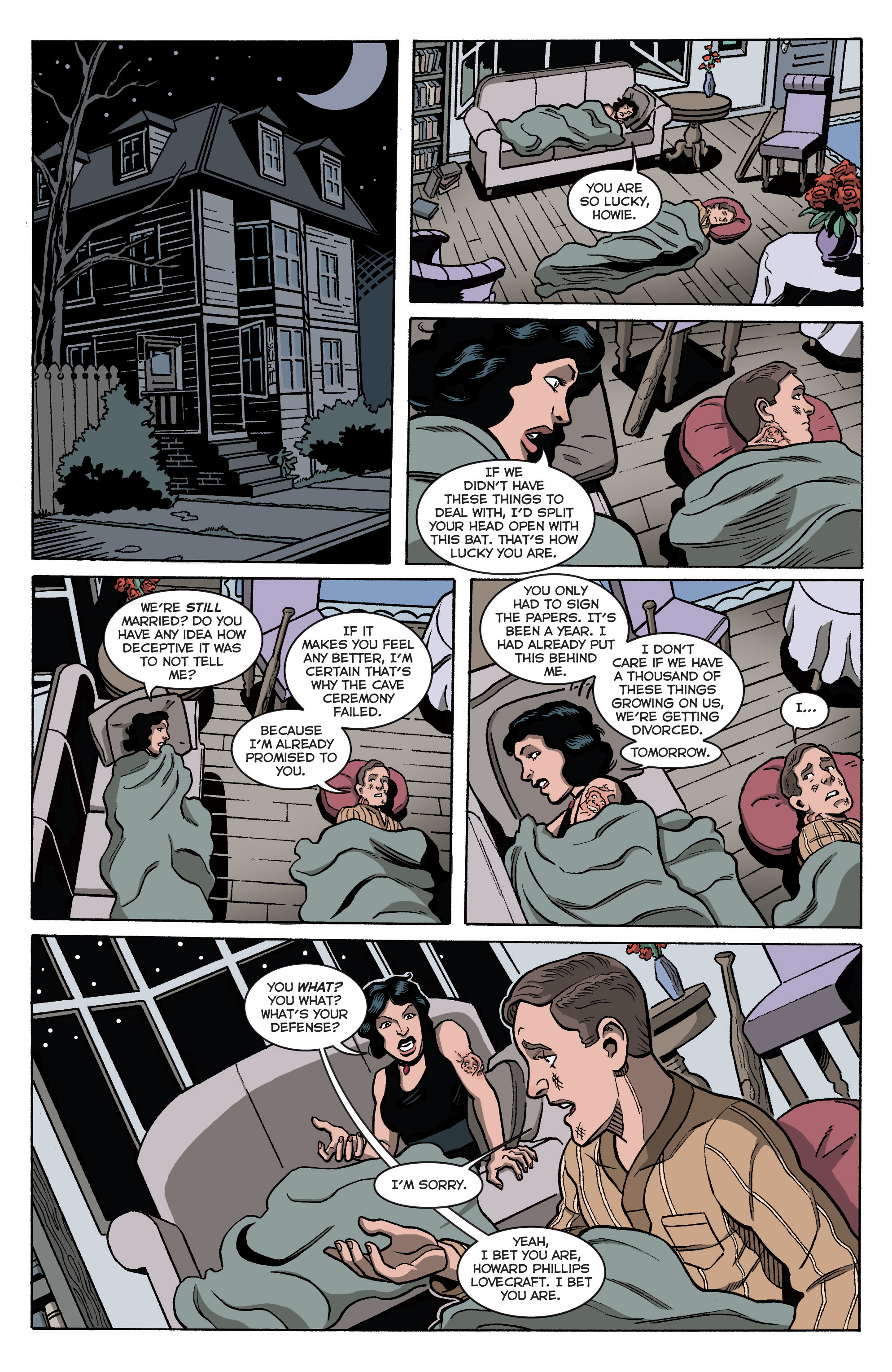 Read online Herald: Lovecraft & Tesla - Bundles of Joy comic -  Issue #3 - 9
