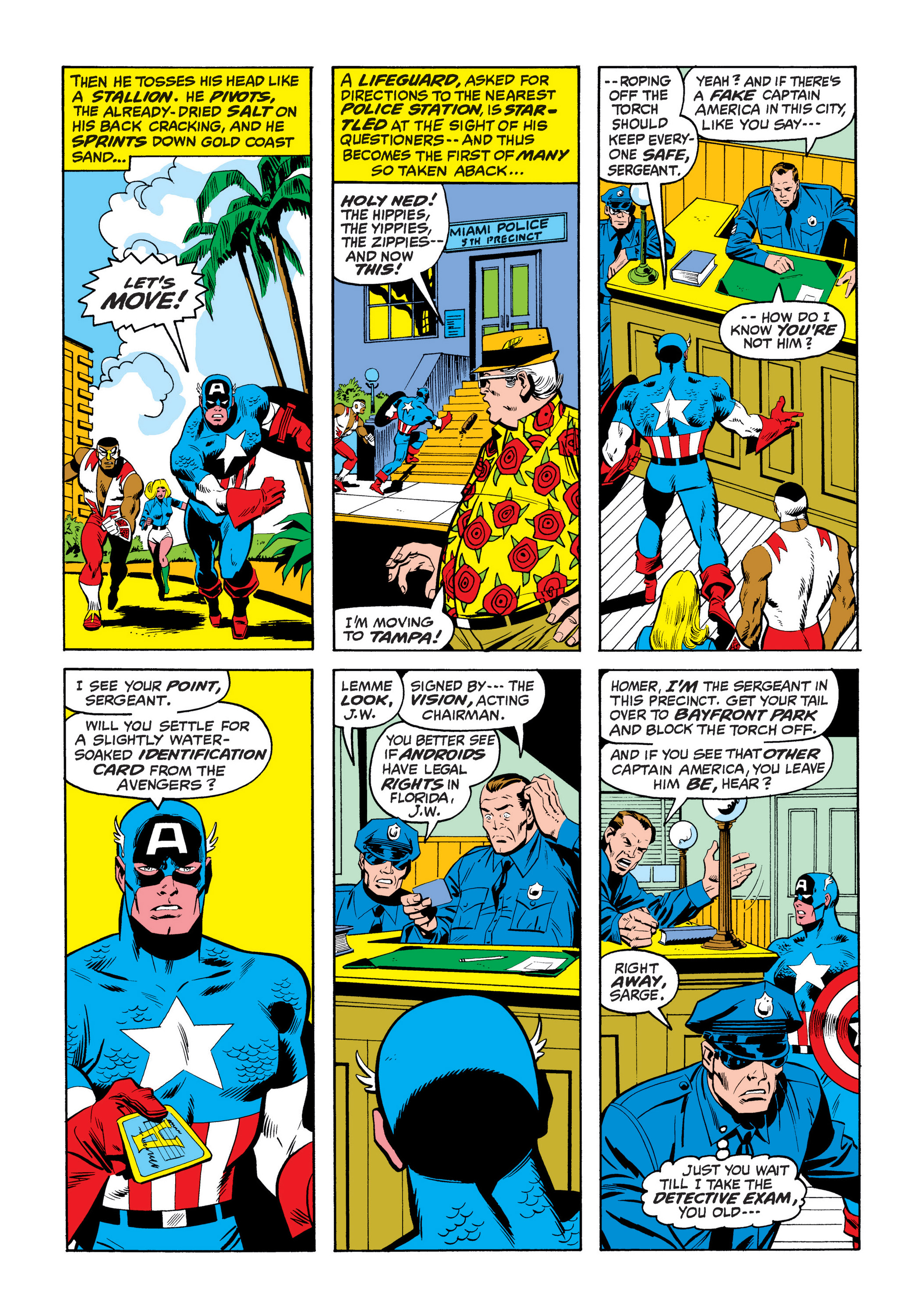 Read online Marvel Masterworks: Captain America comic -  Issue # TPB 7 (Part 2) - 66