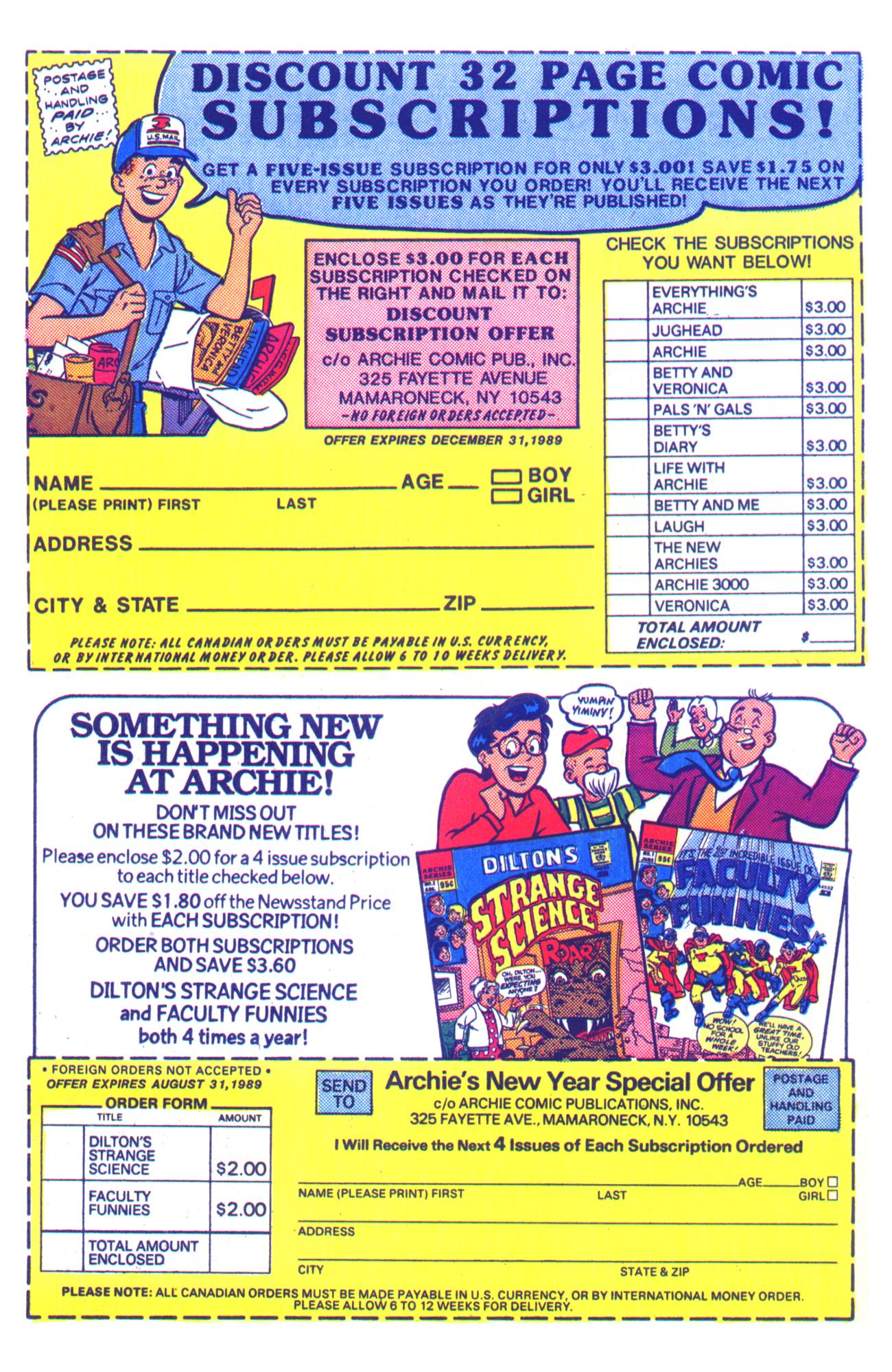 Read online Archie Giant Series Magazine comic -  Issue #597 - 19