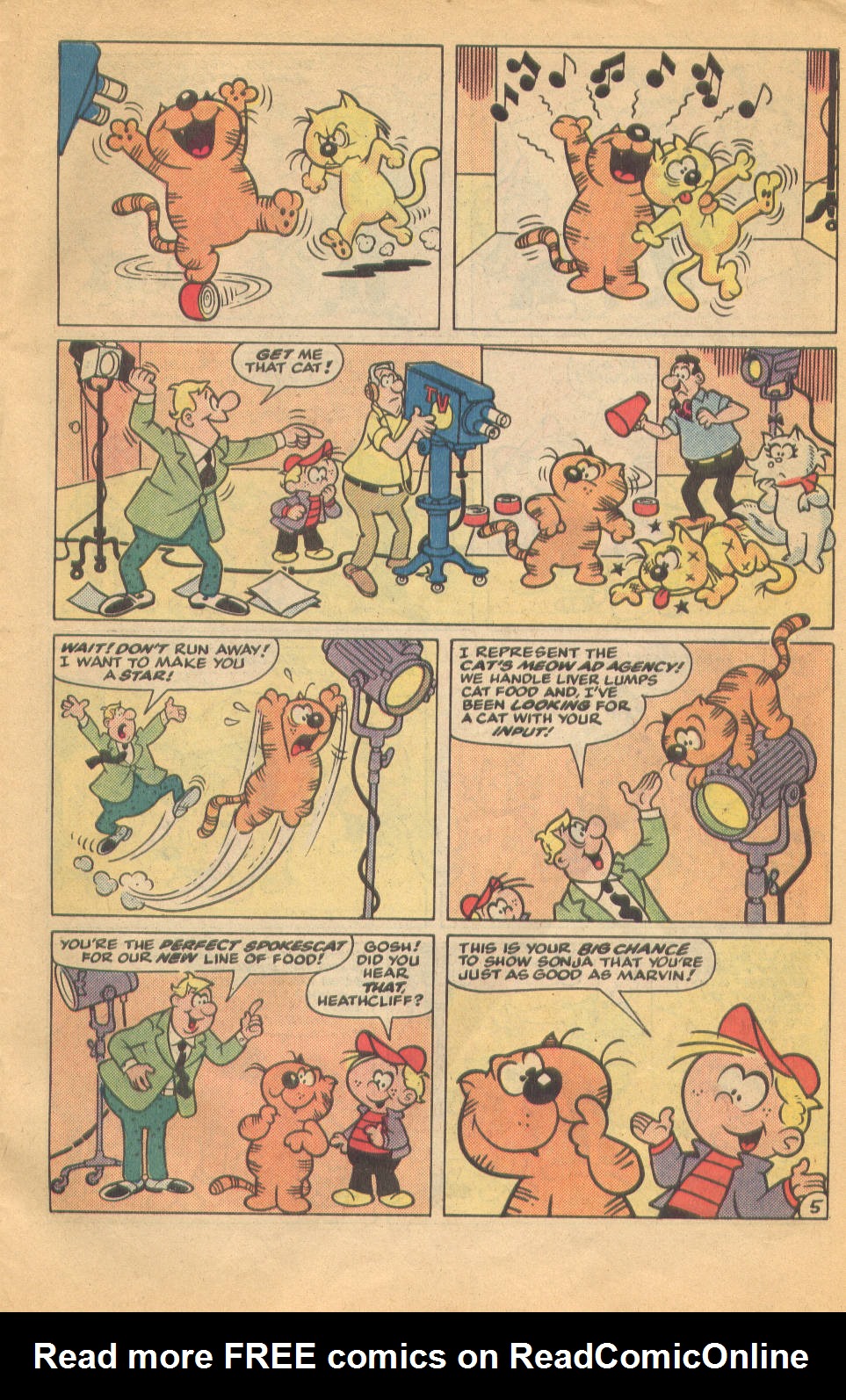 Read online Heathcliff comic -  Issue #1 - 31