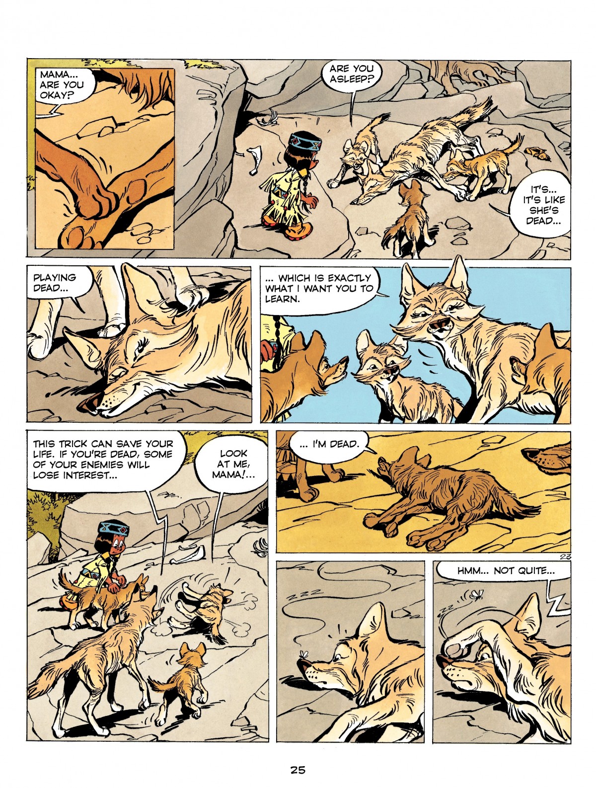 Read online Yakari comic -  Issue #9 - 25