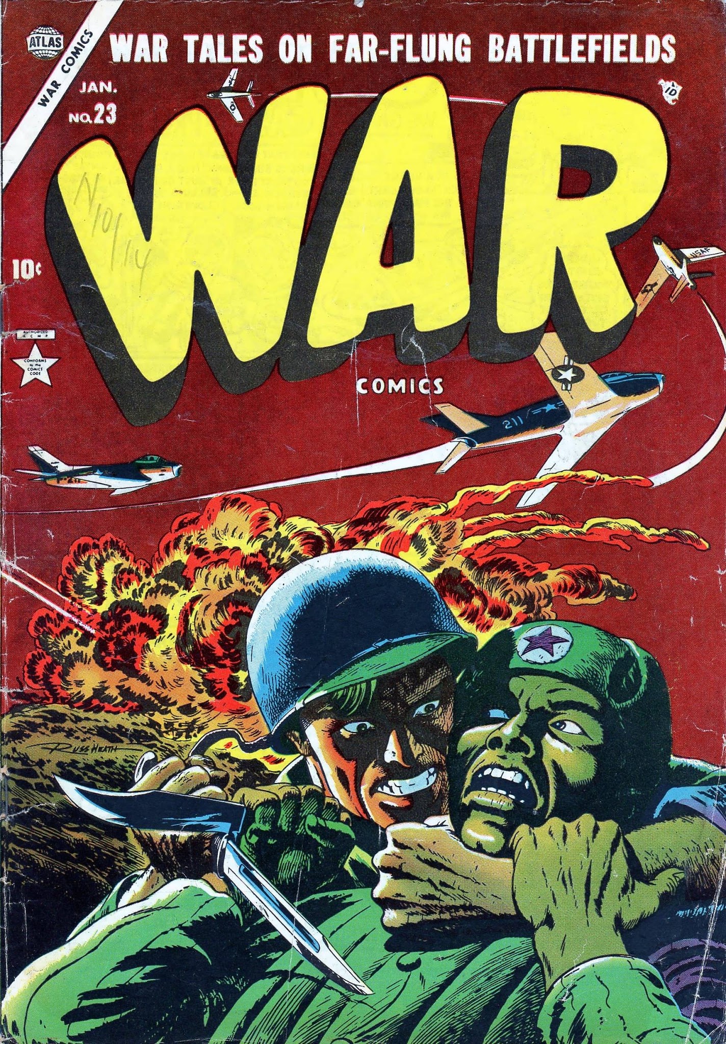 Read online War Comics comic -  Issue #23 - 1