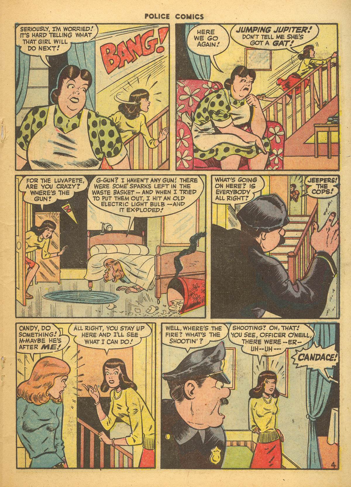 Read online Police Comics comic -  Issue #64 - 33
