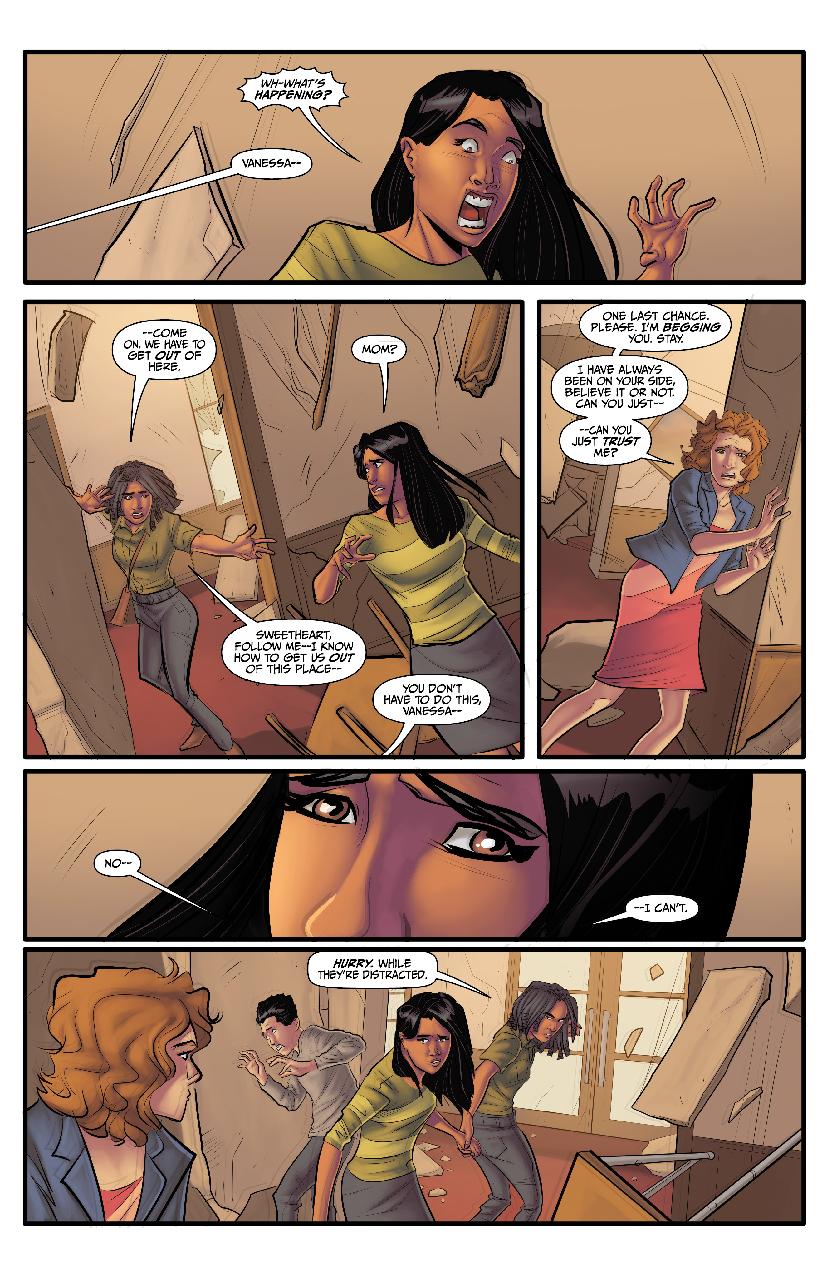 Read online Morning Glories comic -  Issue #50 - 8