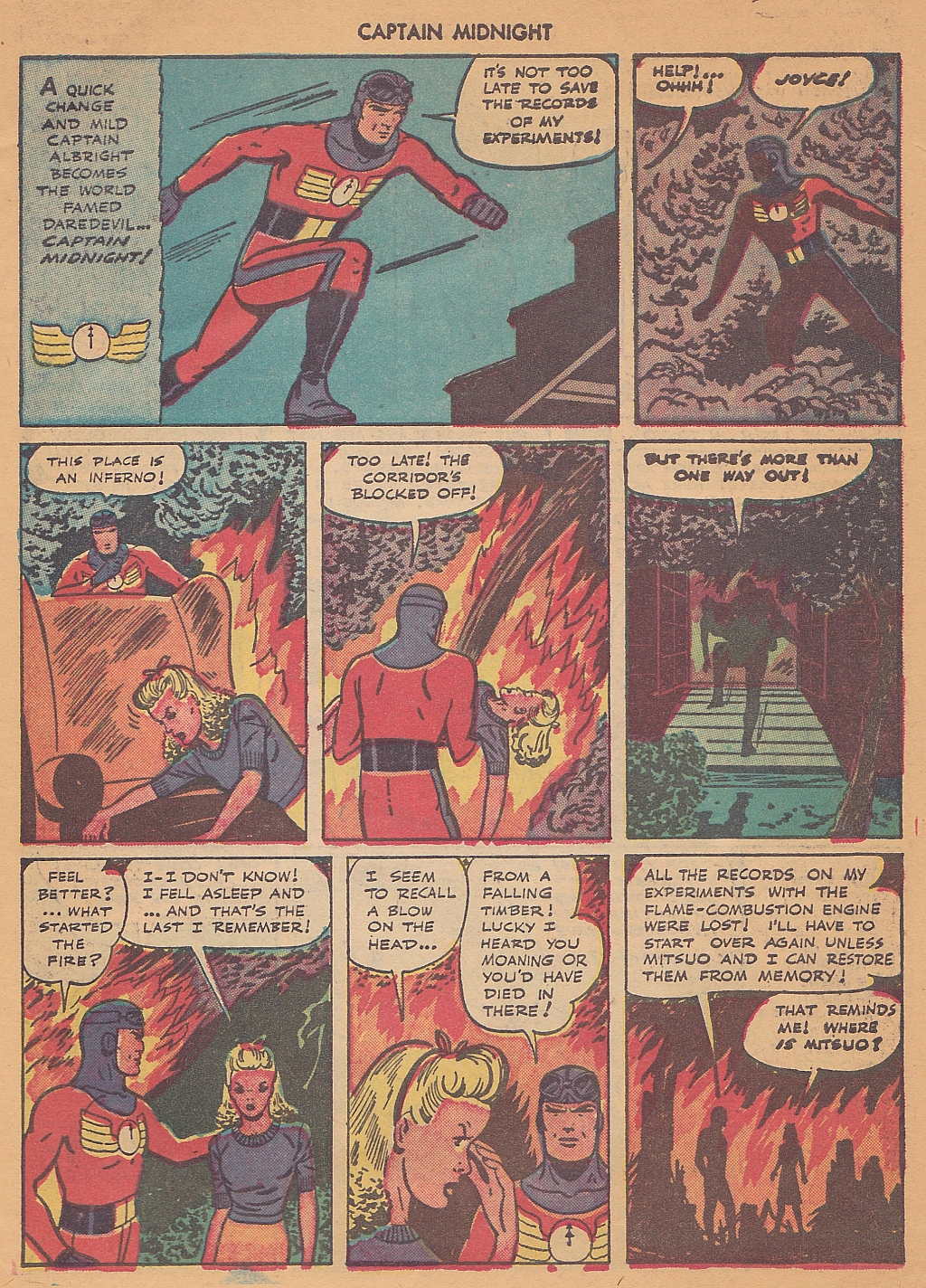 Read online Captain Midnight (1942) comic -  Issue #37 - 27