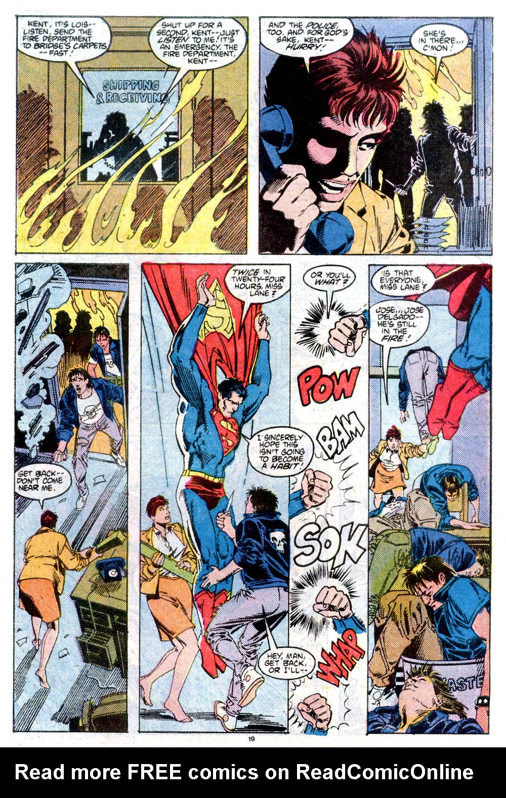 Read online Adventures of Superman (1987) comic -  Issue #432 - 20