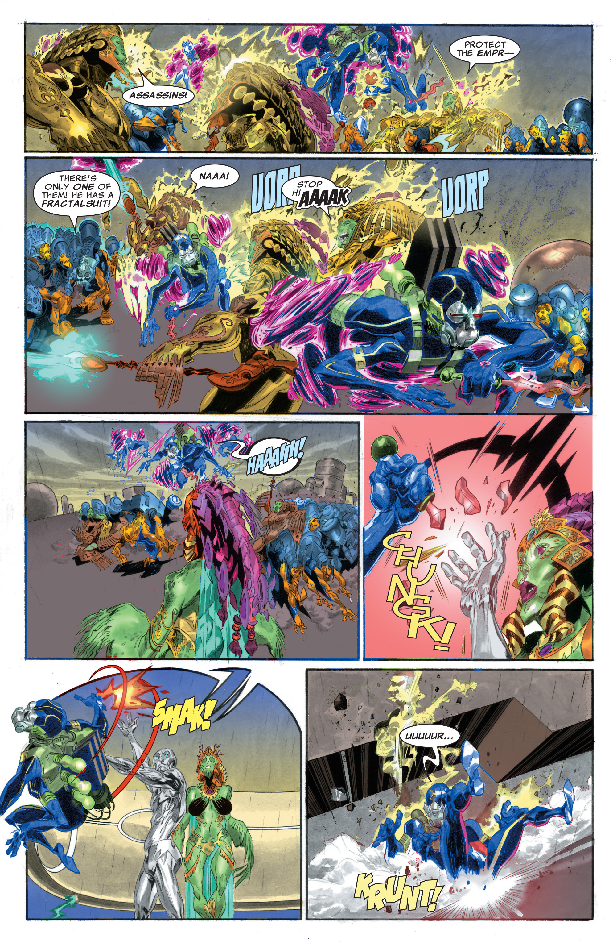 Read online Silver Surfer: In Thy Name comic -  Issue #2 - 9