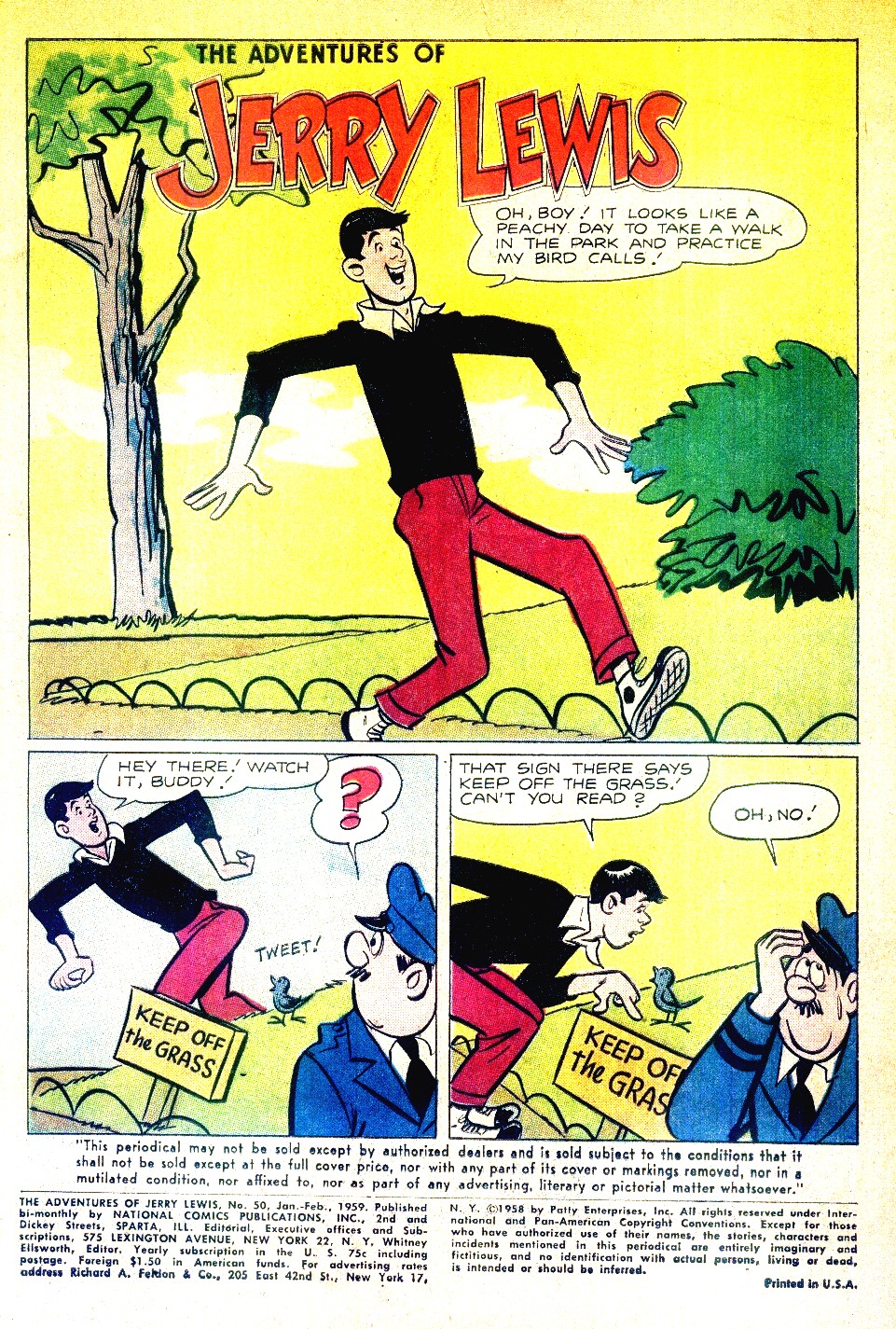 Read online The Adventures of Jerry Lewis comic -  Issue #50 - 3