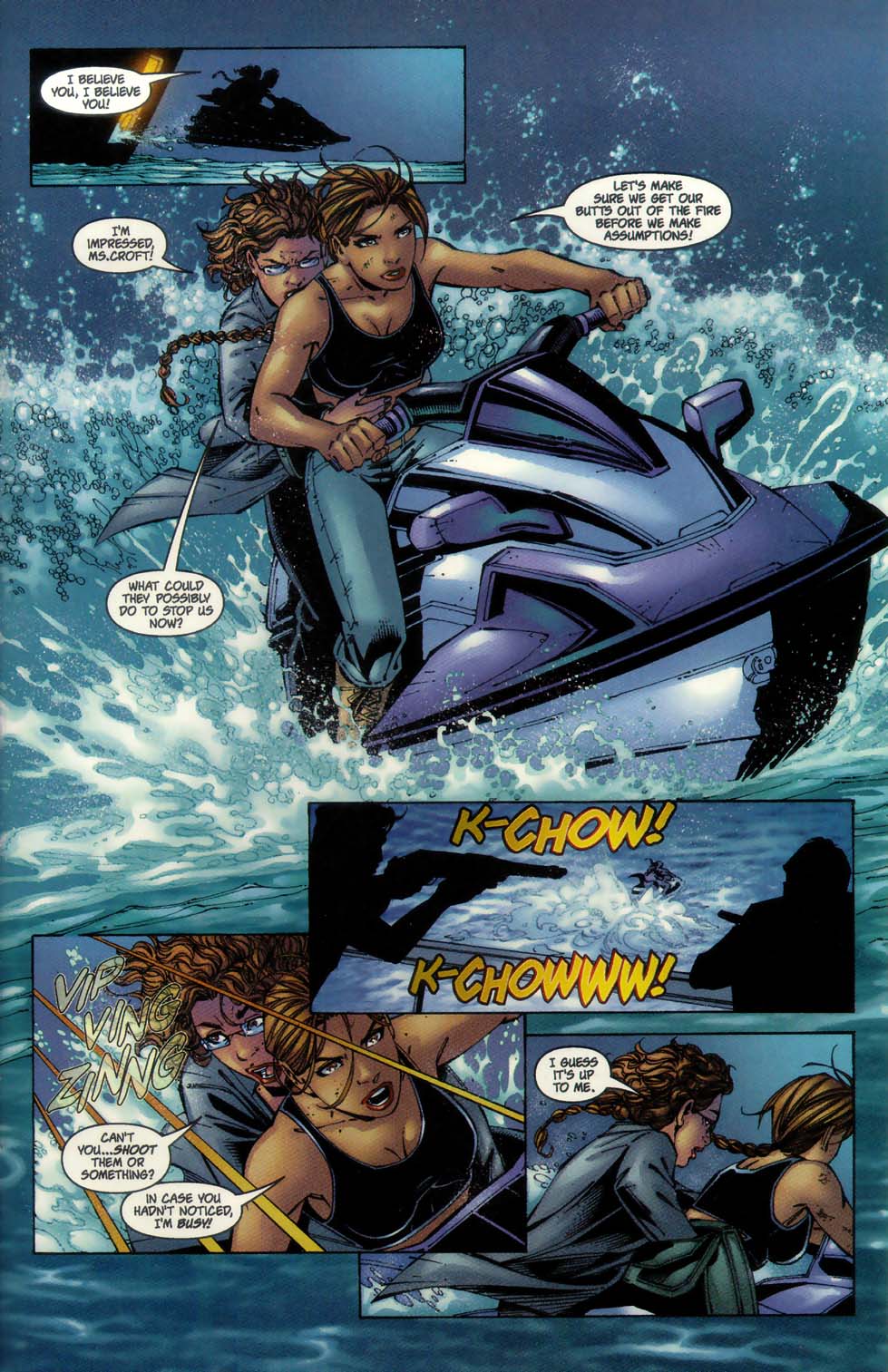 Read online Tomb Raider: The Series comic -  Issue #7 - 22