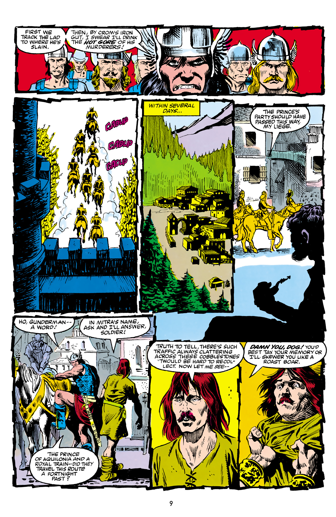 Read online The Chronicles of King Conan comic -  Issue # TPB 5 (Part 1) - 10