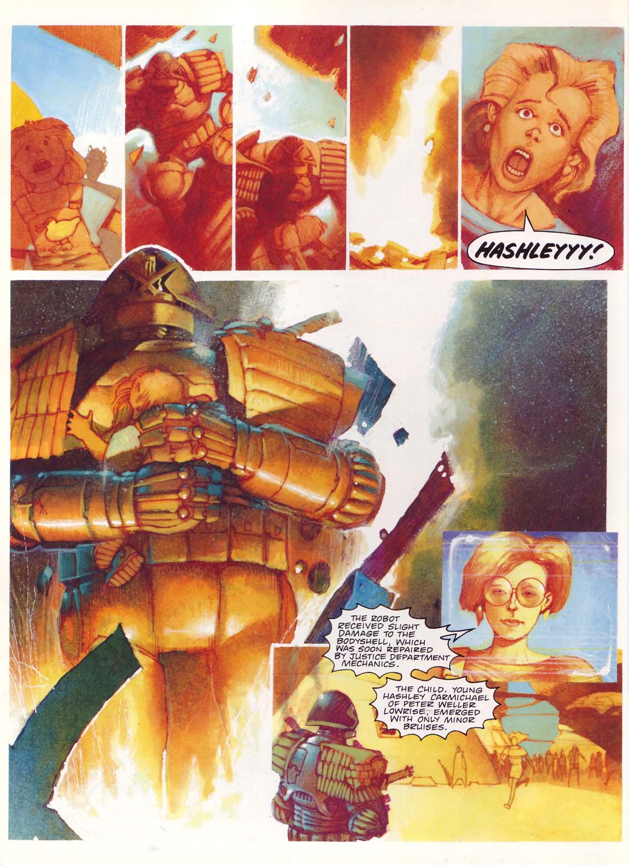 Read online Judge Dredd: Mechanismo comic -  Issue # TPB - 27