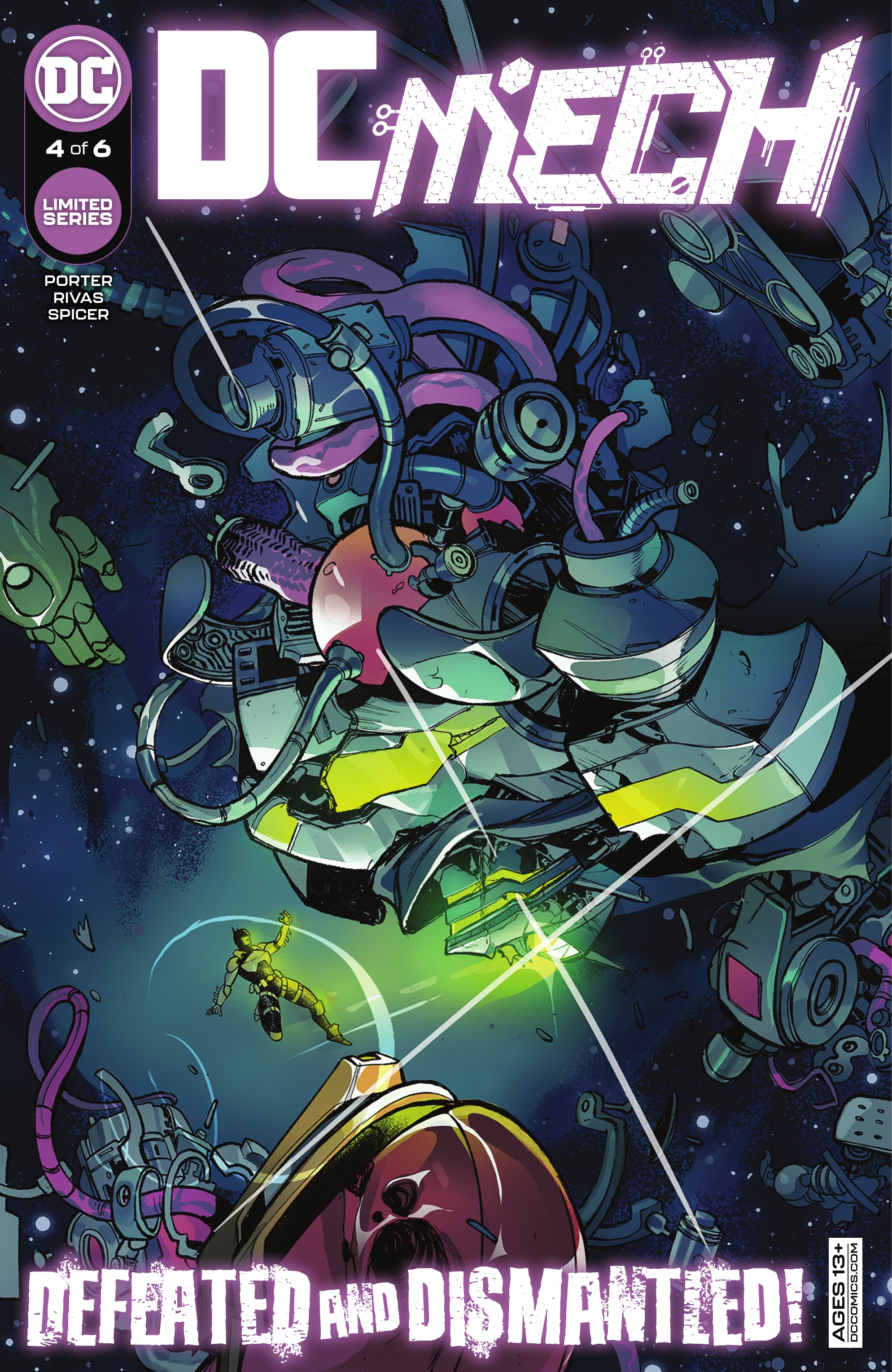 Read online DC: Mech comic -  Issue #4 - 1