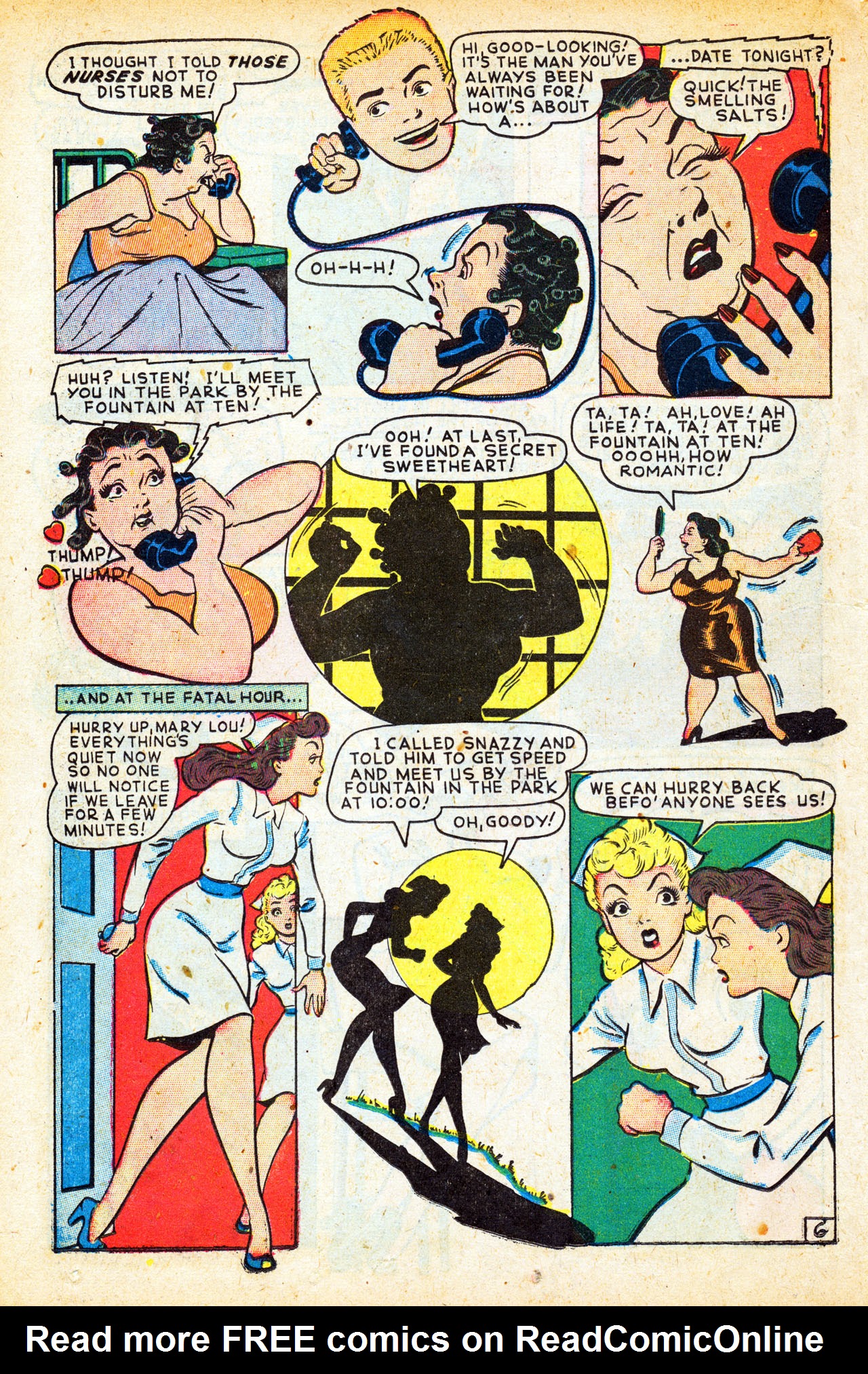 Read online Nellie The Nurse (1945) comic -  Issue #12 - 34