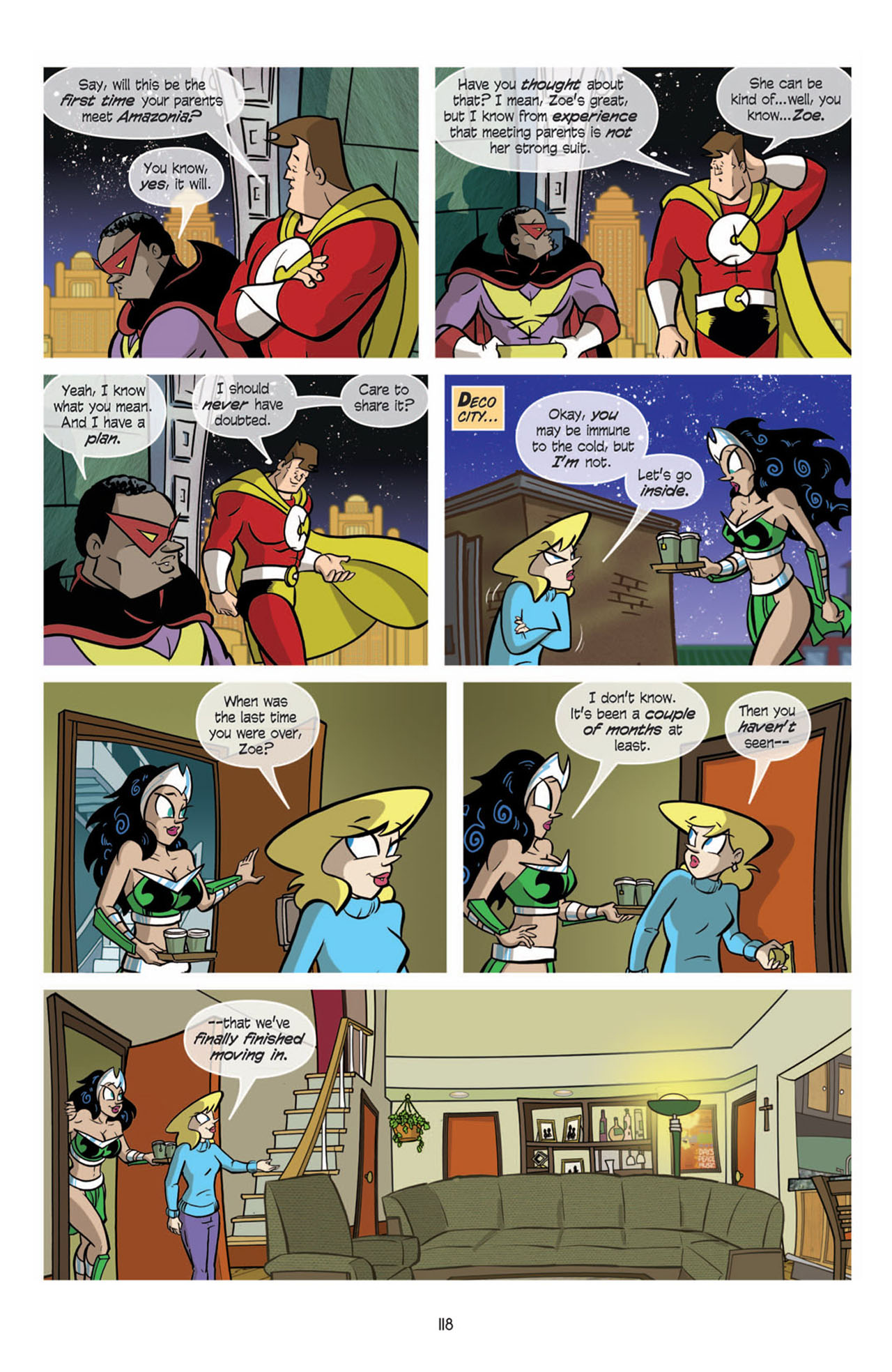 Read online Love and Capes: Ever After comic -  Issue #4 - 9