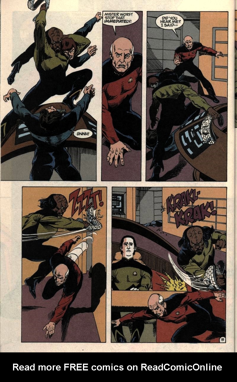 Read online Star Trek: The Next Generation (1989) comic -  Issue #16 - 20