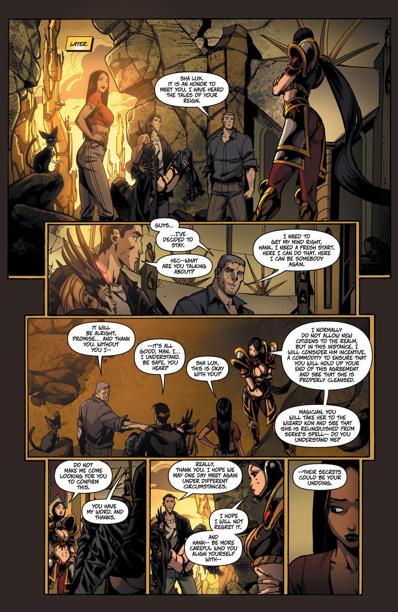 Read online Charismagic (2013) comic -  Issue #6 - 9