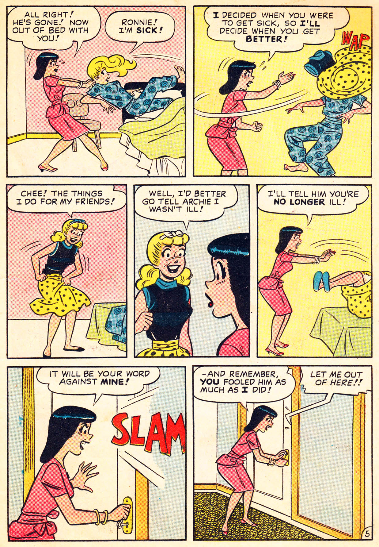 Read online Archie's Girls Betty and Veronica comic -  Issue #69 - 7