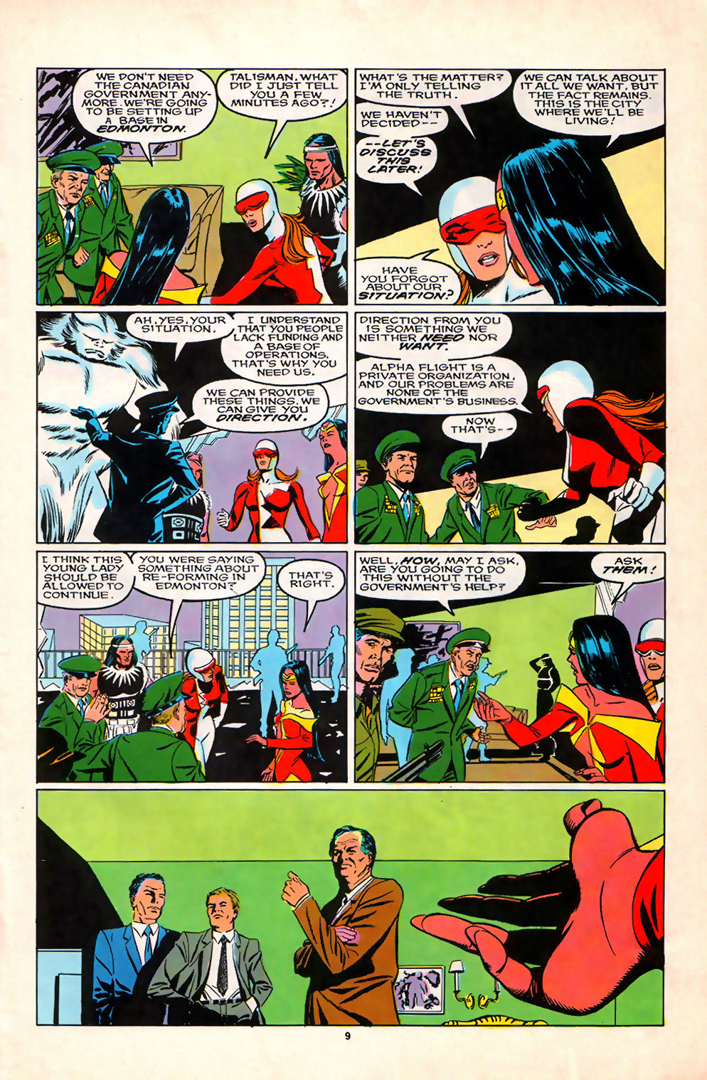 Read online Alpha Flight (1983) comic -  Issue #71 - 11