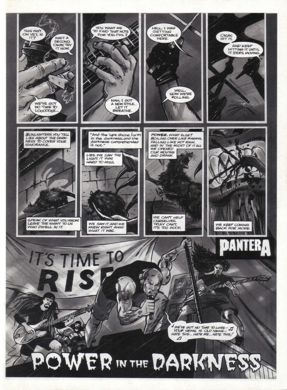 Read online Pantera comic -  Issue # Full - 5