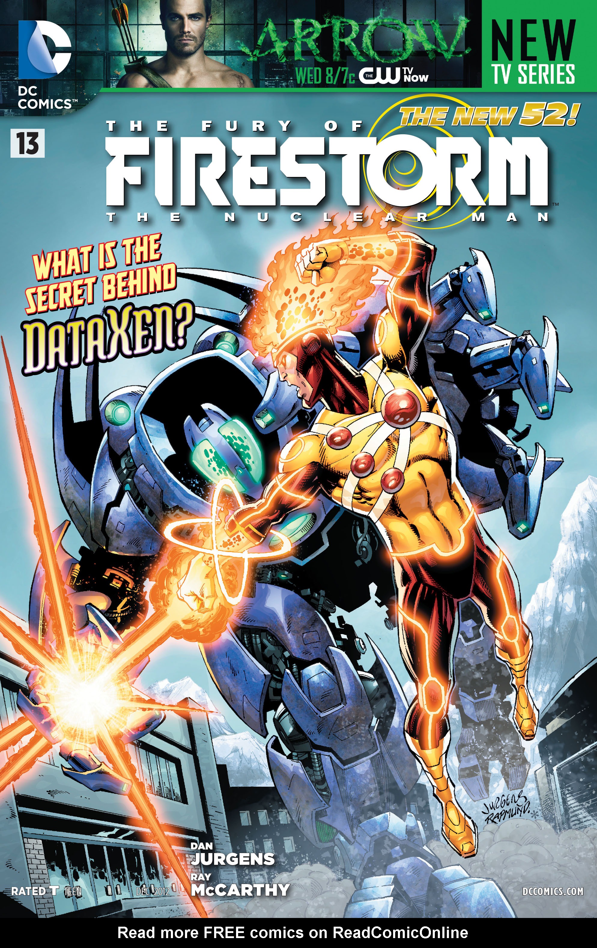 Read online The Fury of Firestorm: The Nuclear Men comic -  Issue #13 - 1