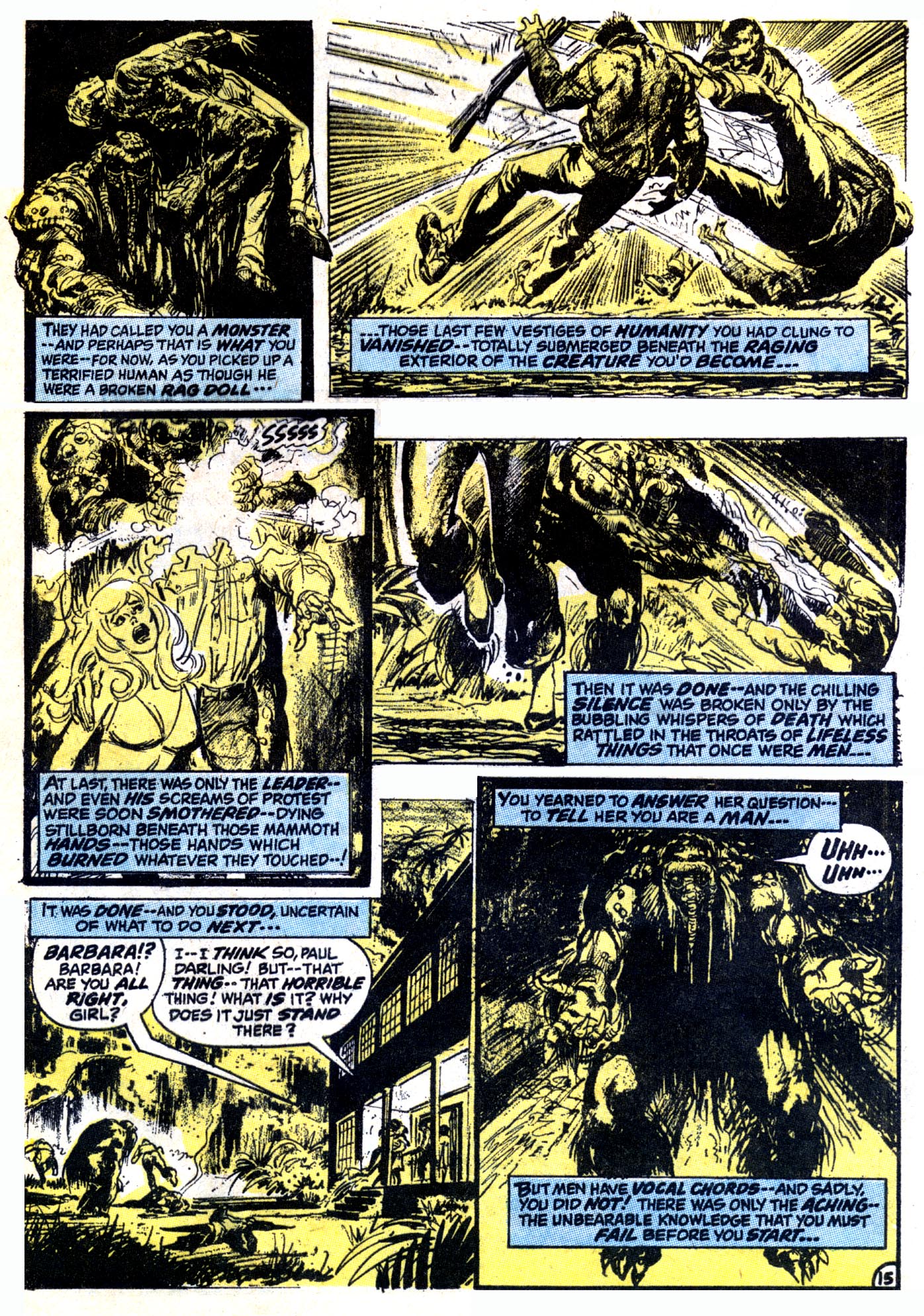 Read online Astonishing Tales (1970) comic -  Issue #12 - 16