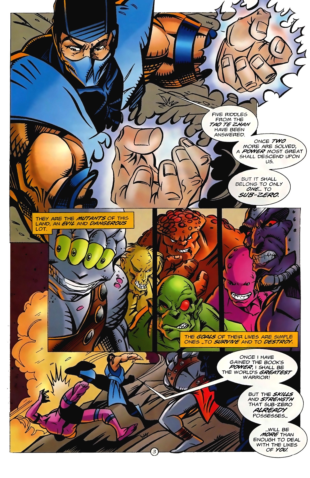 Read online Mortal Kombat (1994) comic -  Issue #6 - 4