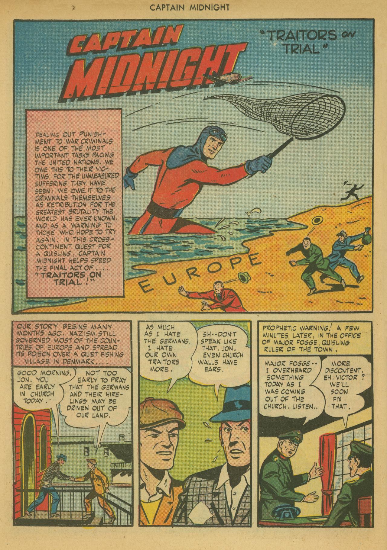 Read online Captain Midnight (1942) comic -  Issue #46 - 16