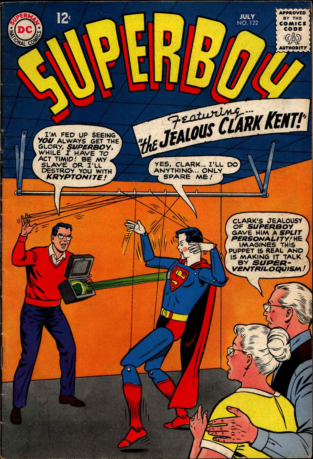 Read online Superboy (1949) comic -  Issue #122 - 1